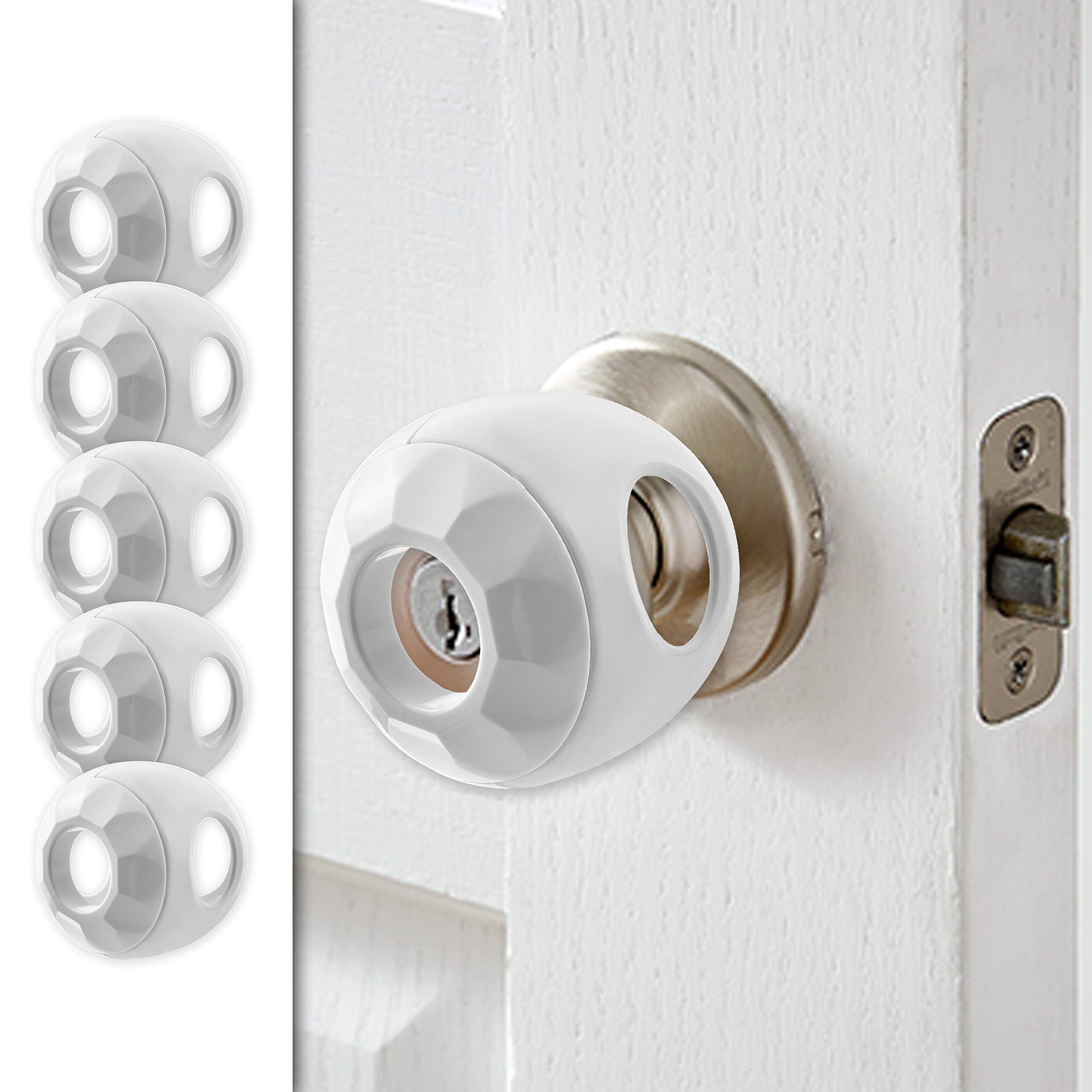 Safety 1st OutSmart White Lever Door Lock 4-Pack in the Child Safety  Accessories department at