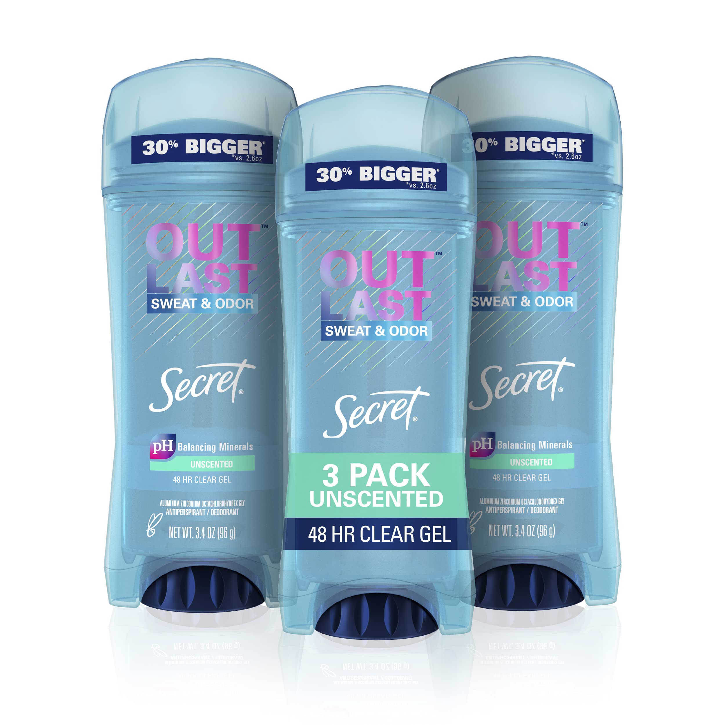 Secret Outlast Sport Fresh Women's Clear Gel Antiperspirant