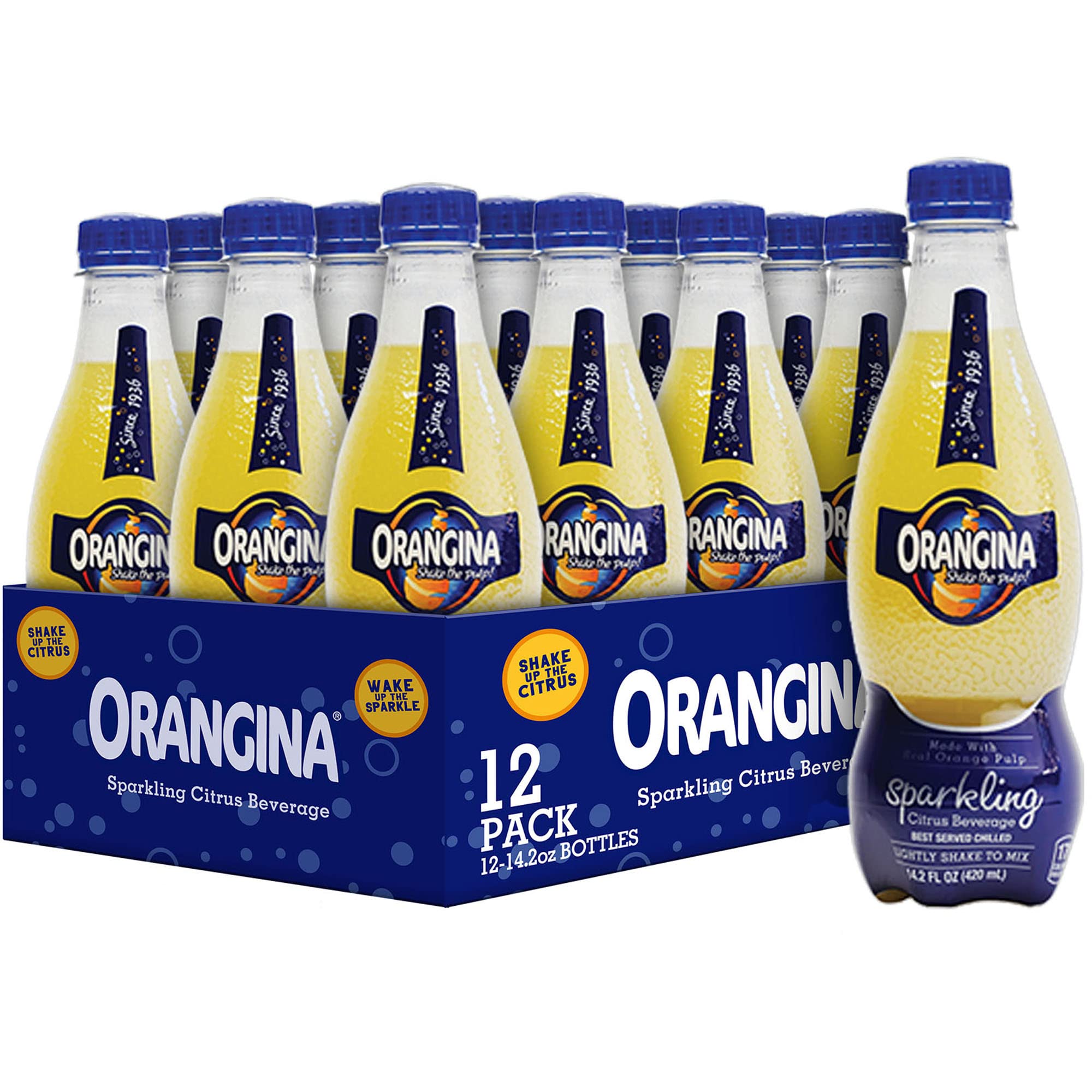 Orangina - Orangina, Sparkling Citrus Beverage, with Natural Pulp