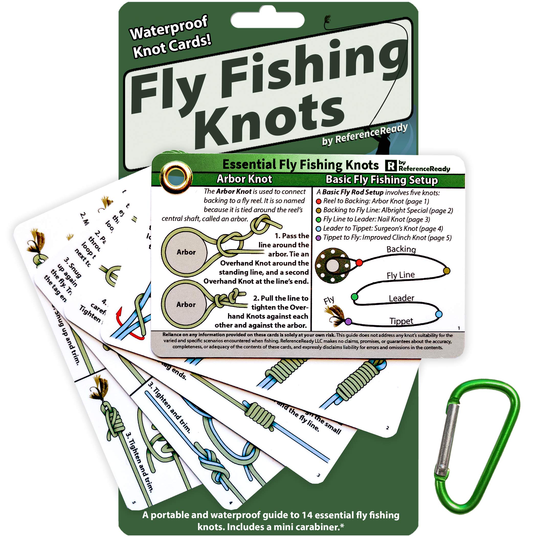 Knot Tying Kit, Pro-Knot Best Rope Knot Cards, two practice cords and a  carabiner - Knot Tying Kit