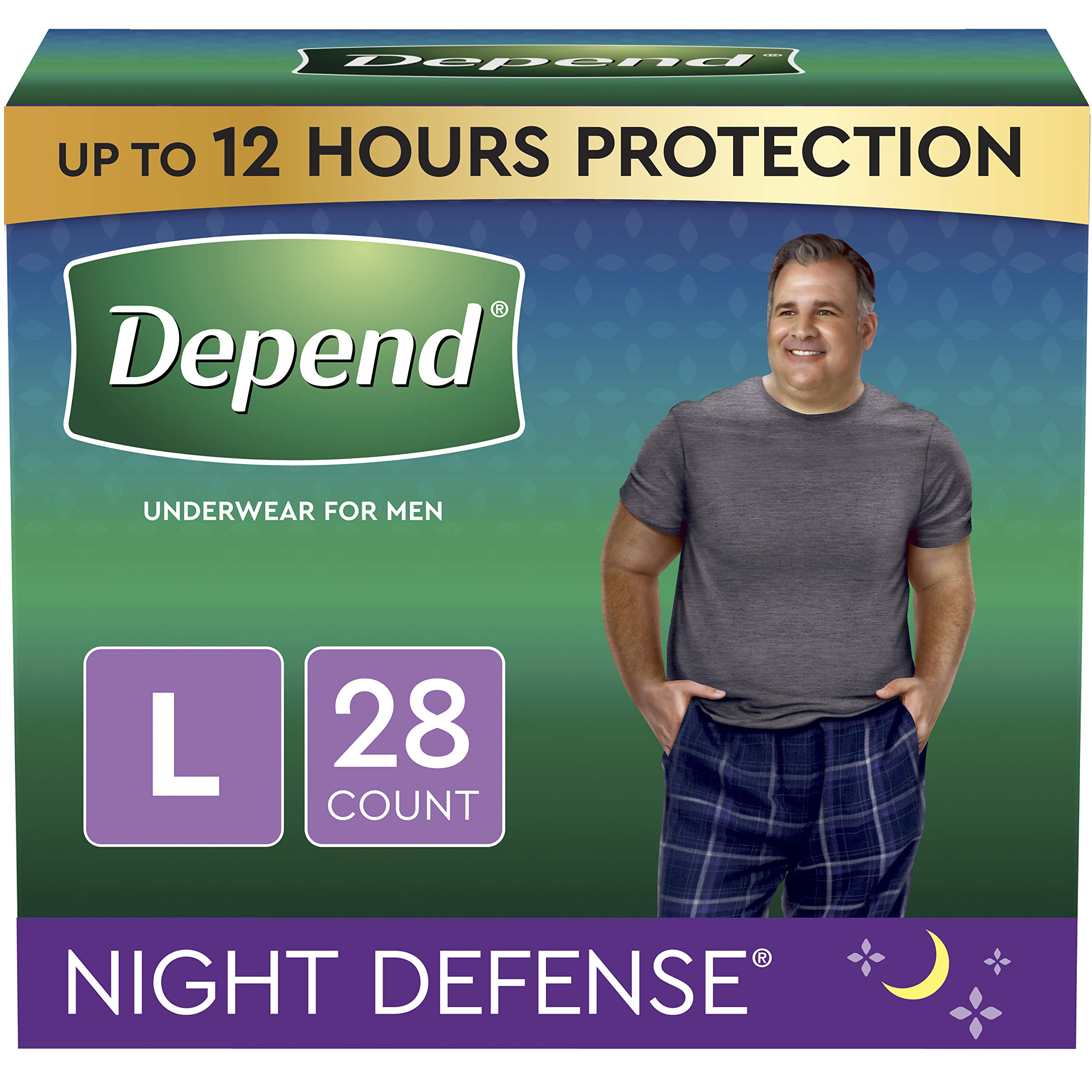  Extra Large Overnight Depends - Night Defense Incontinence  Underwear for Women,12 count - XL : Health & Household