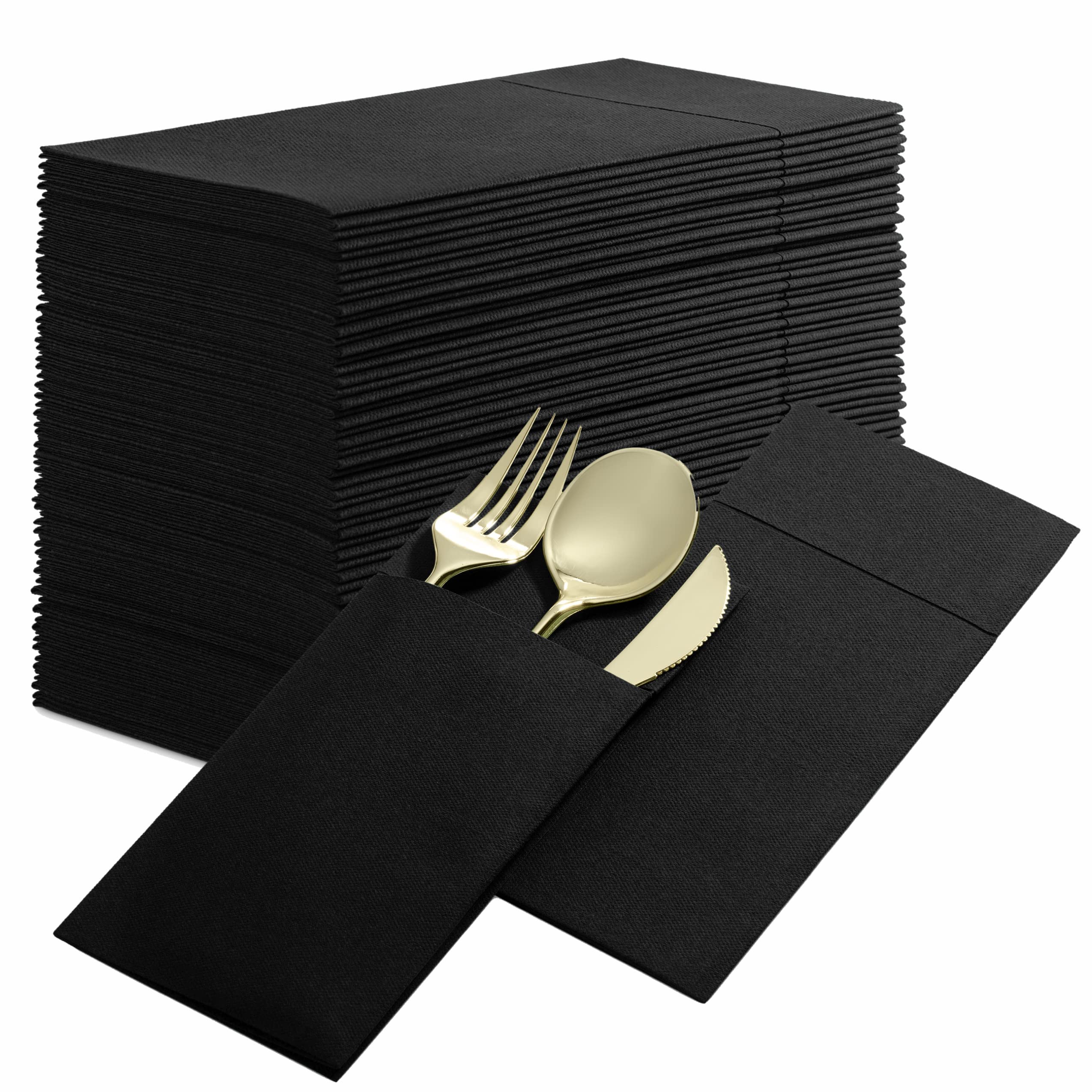 Black Cloth Napkins