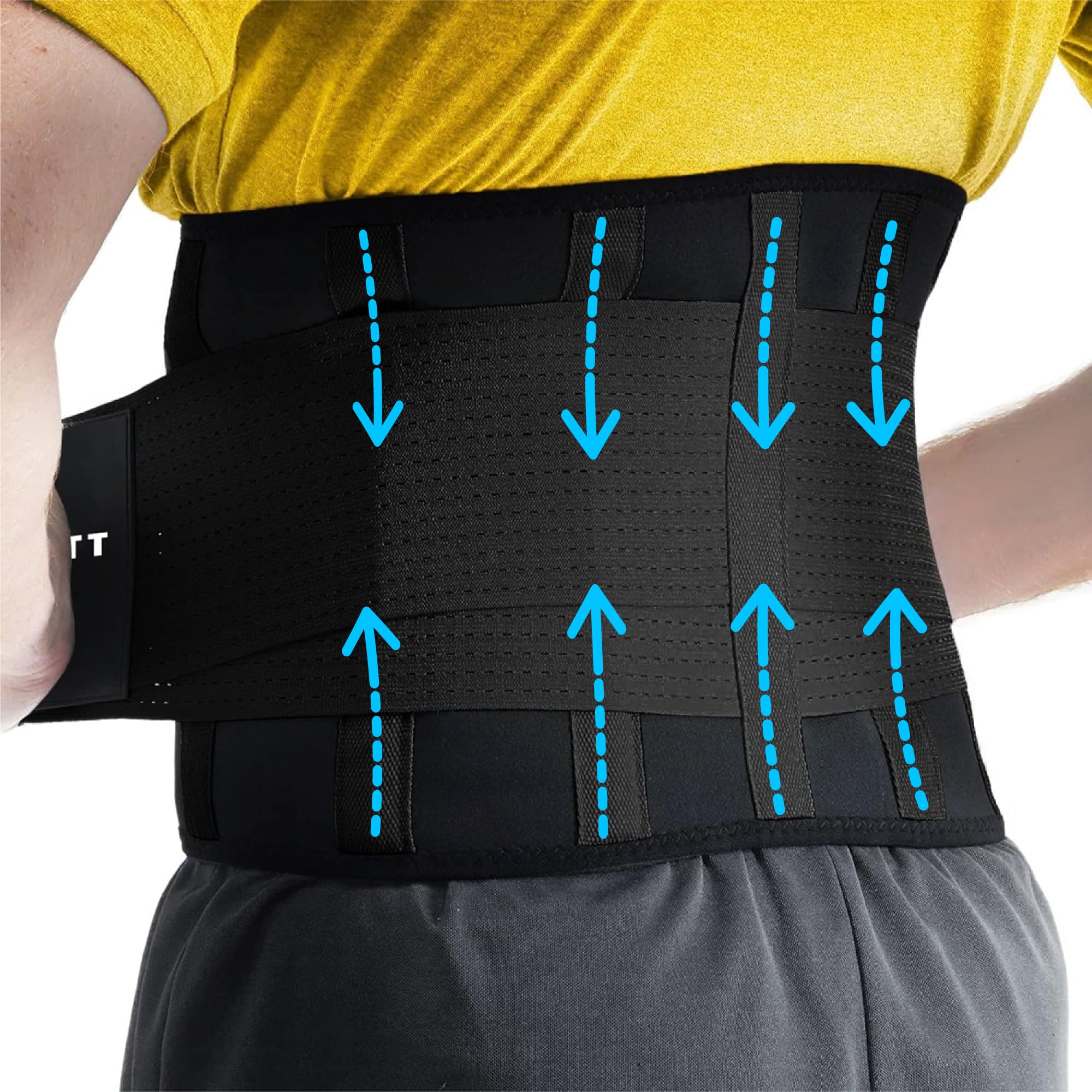 Medical Lower Back Support Belt Strap Lumbar Sport Neoprene Brace Pain  Relief 
