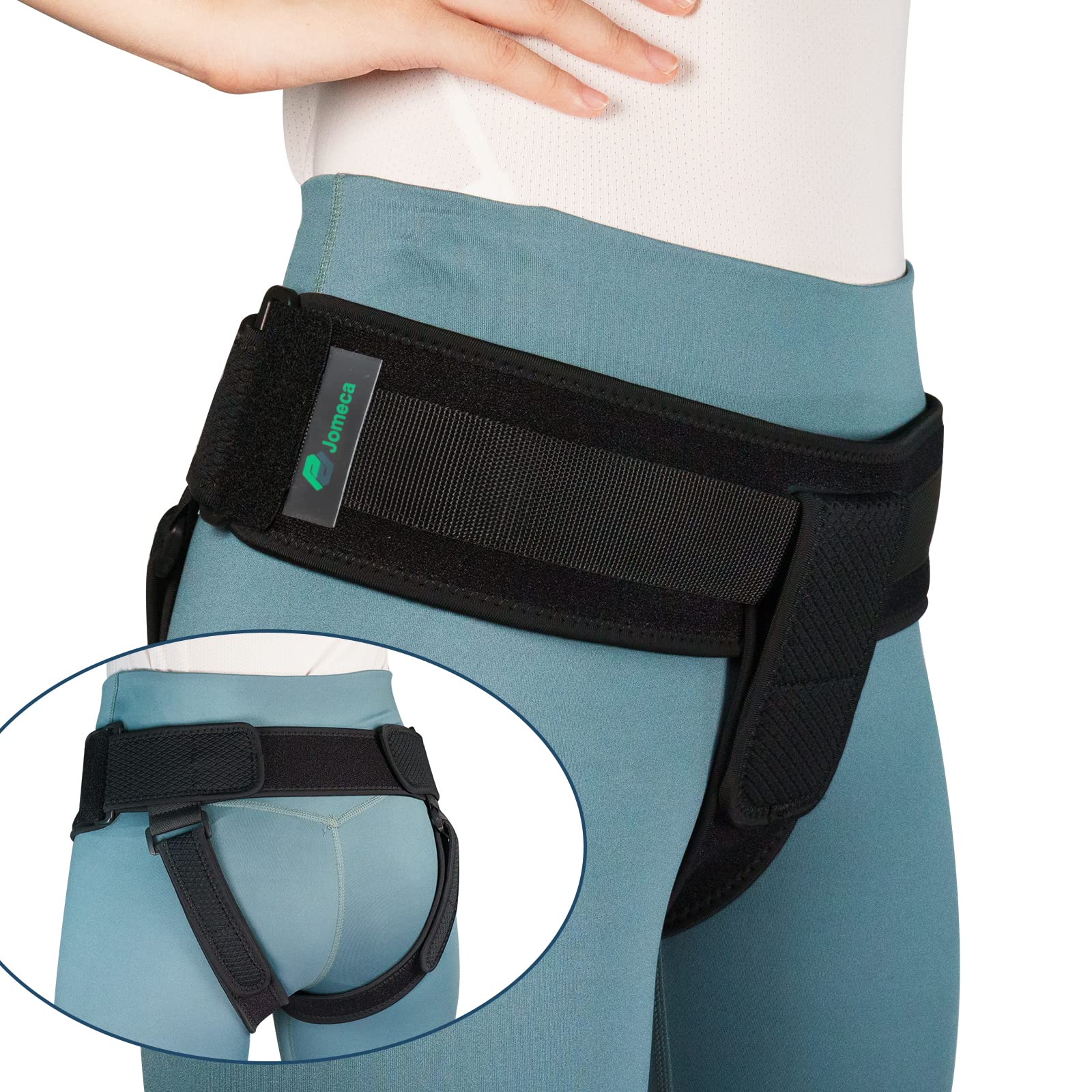 JOMECA Pelvic Support Belt for Prolapse Pro Band Brace for Vulvar  Varicosities SPD Treatment LCS Groin Pelvic Floor Organ Prolapse Support  Relieve Tilted or Twisted Pelvis Girdle Pain (Large)