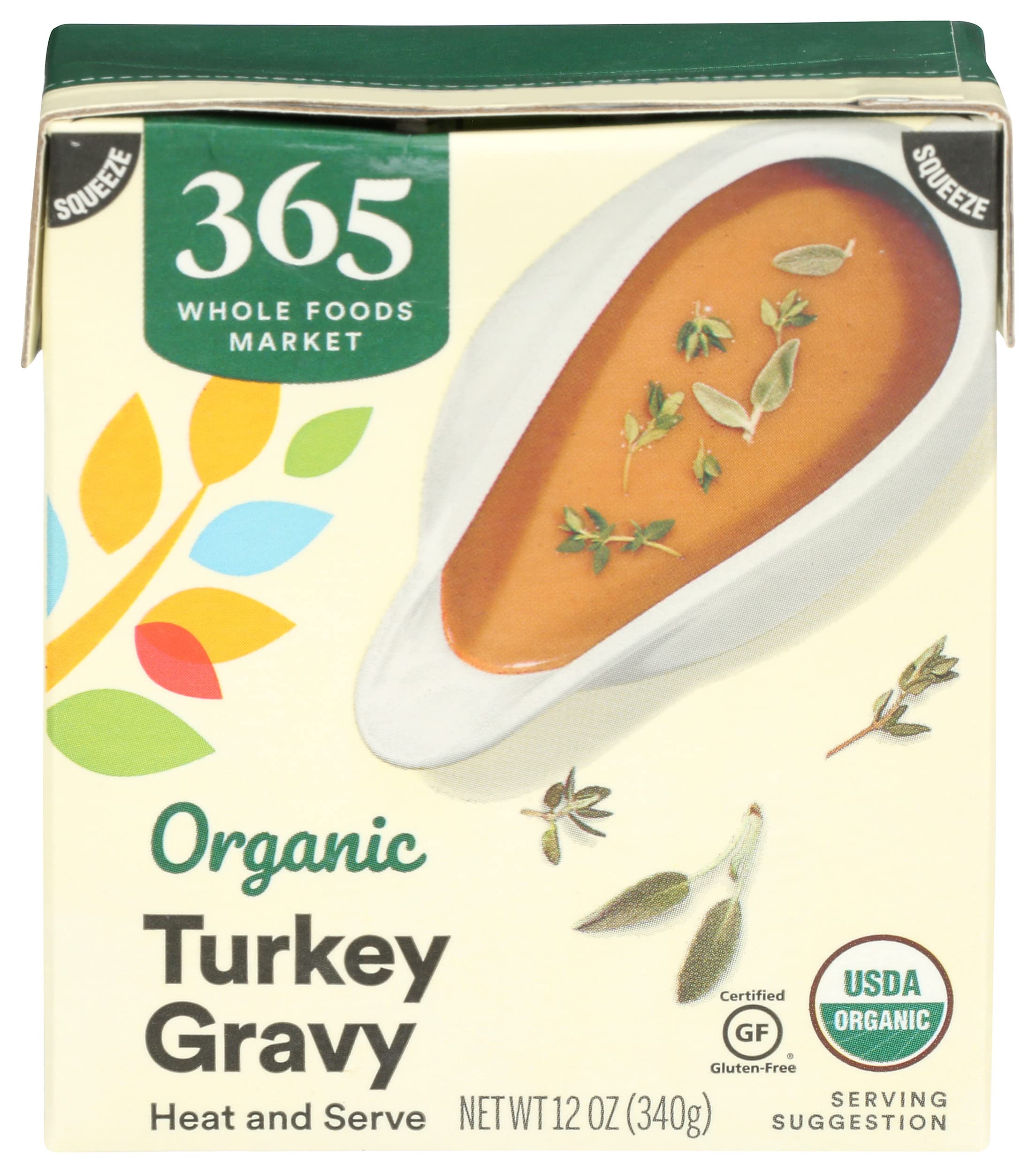 365 by Whole Foods Market, Gravy Turkey Organic, 12 Ounce