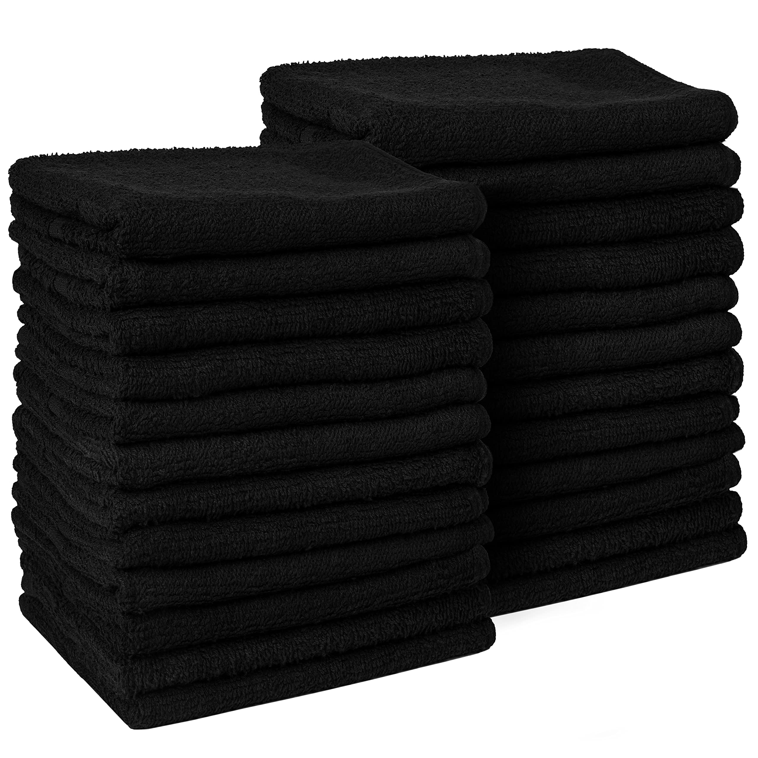 Black Hand Towel Salon Towel 16x27