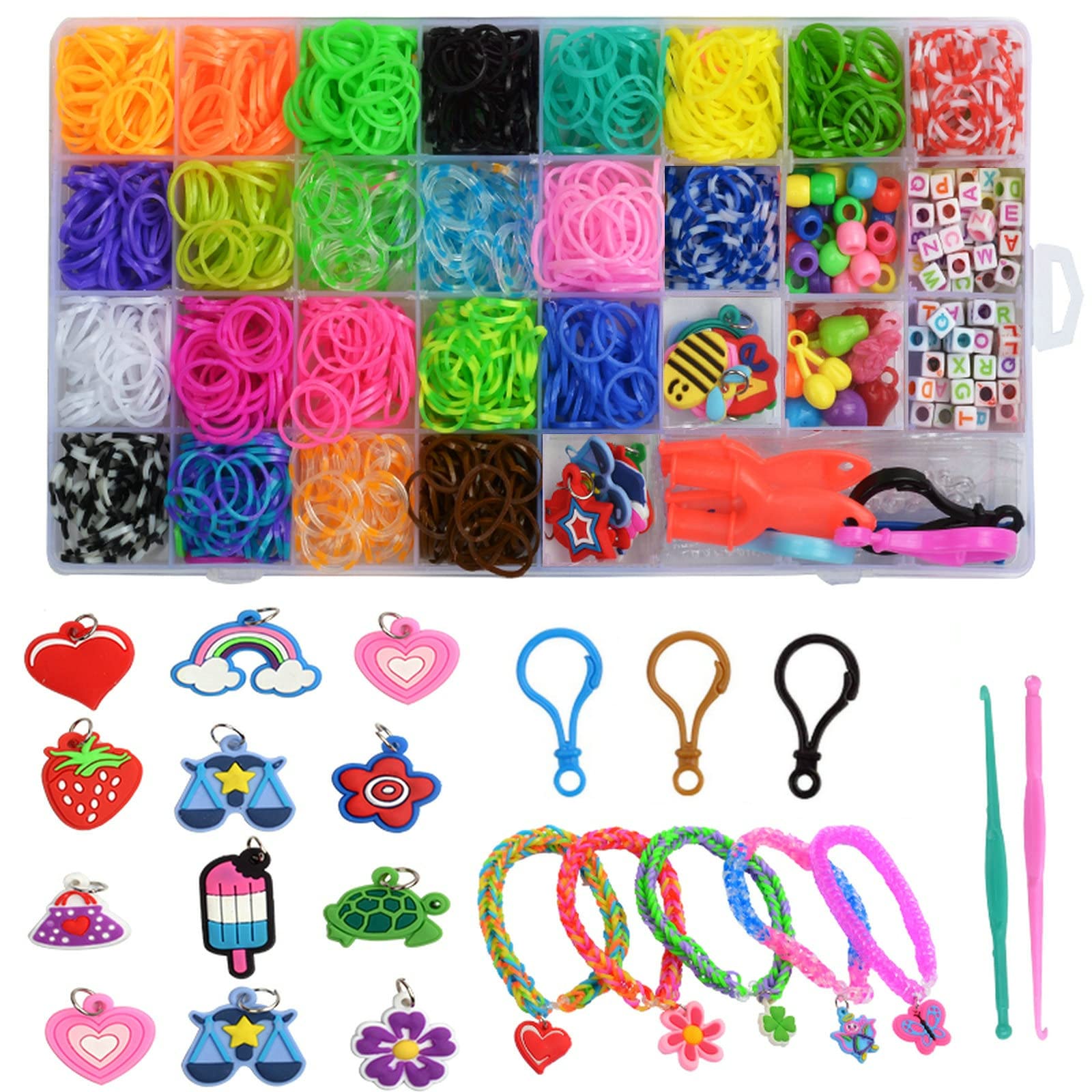 Rainbow Loom® Neon Treasure Box™ Bracelet Making Kit | Michaels