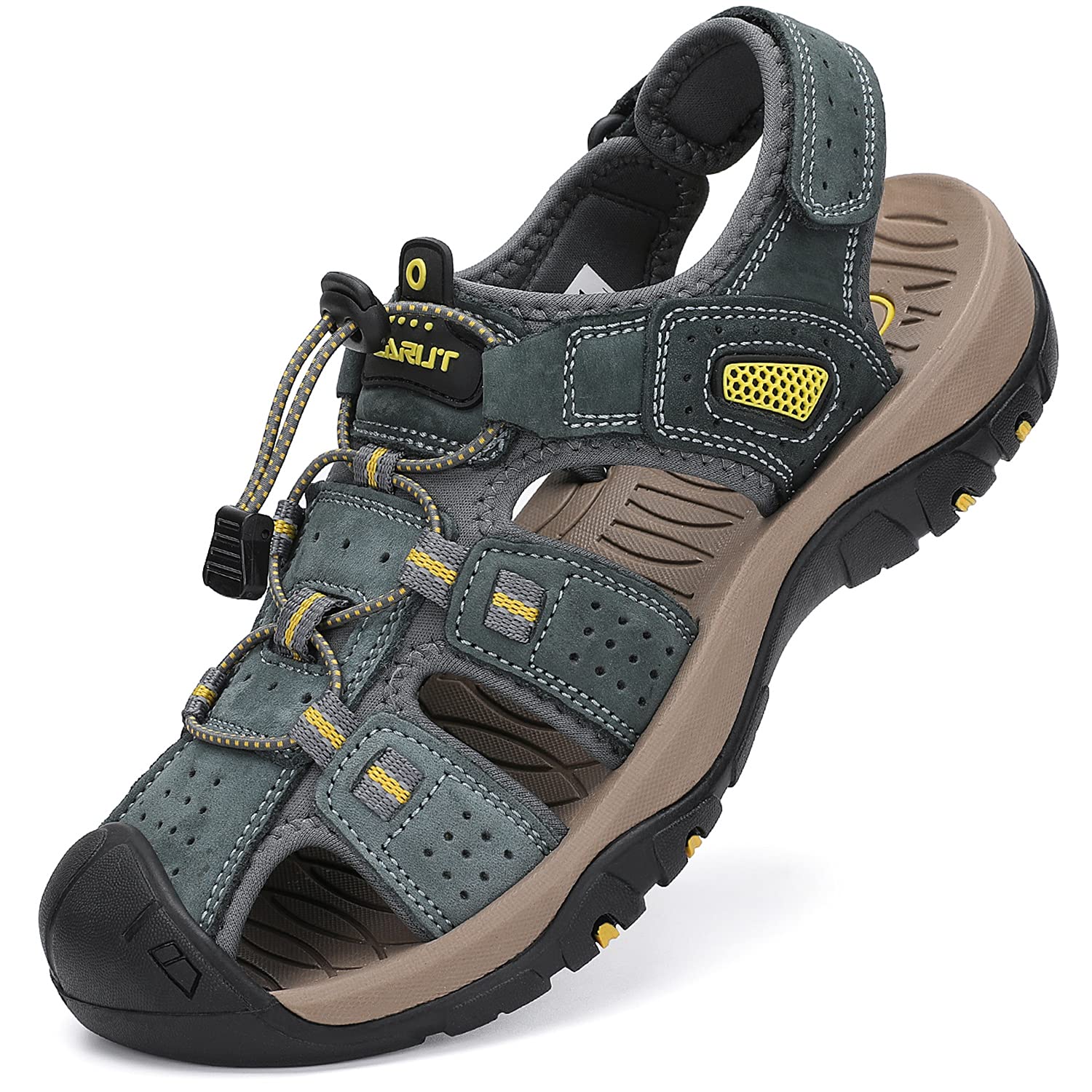 Quechua By Decathlon Unisex Brown Leather Sports Sandal Price in India,  Full Specifications & Offers | DTashion.com
