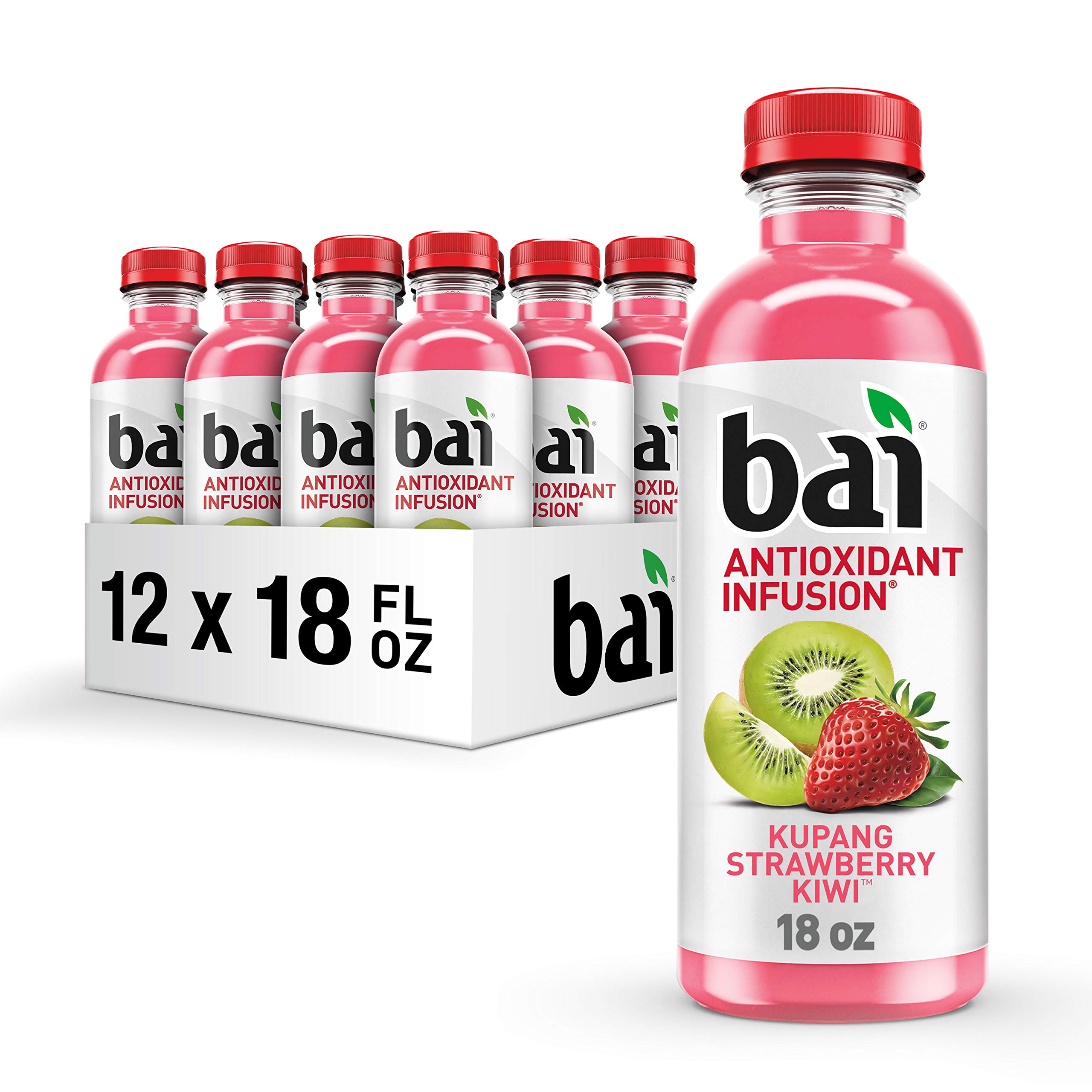 Bai Kupang Strawberry Kiwi, Antioxidant Infused Beverage, 18 fl oz