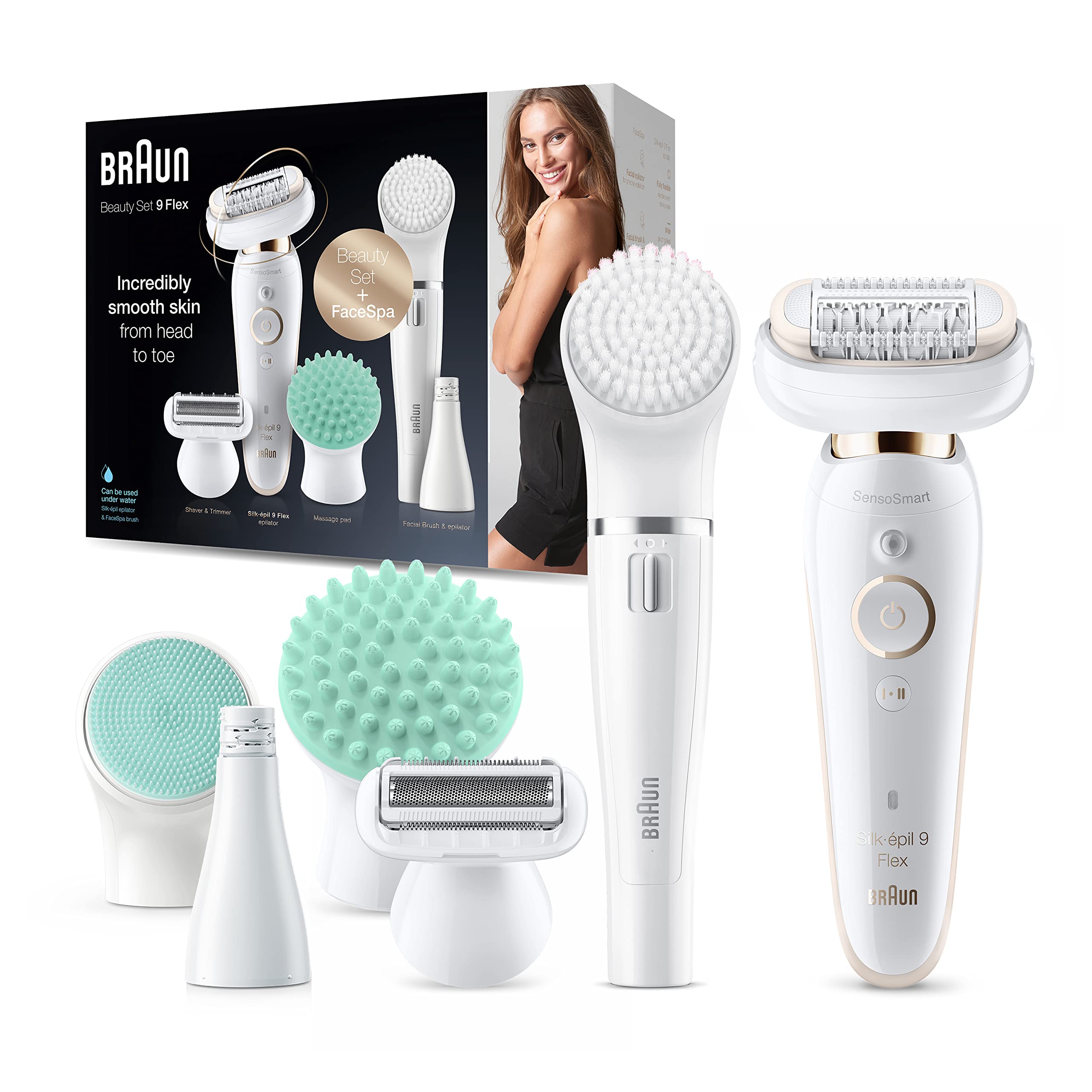 Buy Braun Silk-Épil 9 Epilator Beauty Set 9-985 · United Arab Emirates