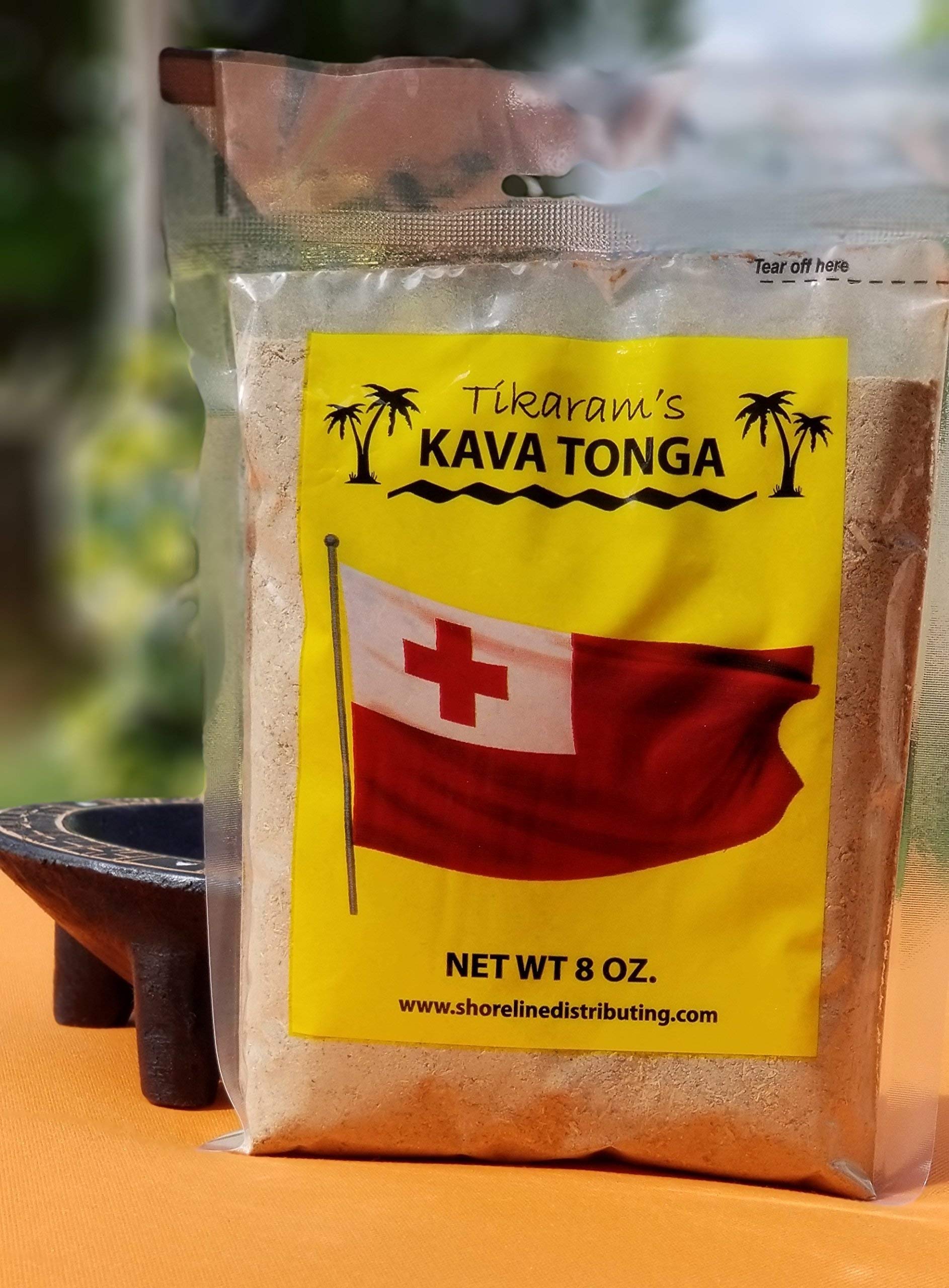 Kava Kava Premium Kava Tonga 1/2 Pound (8oz) Fiji Market Wholesale