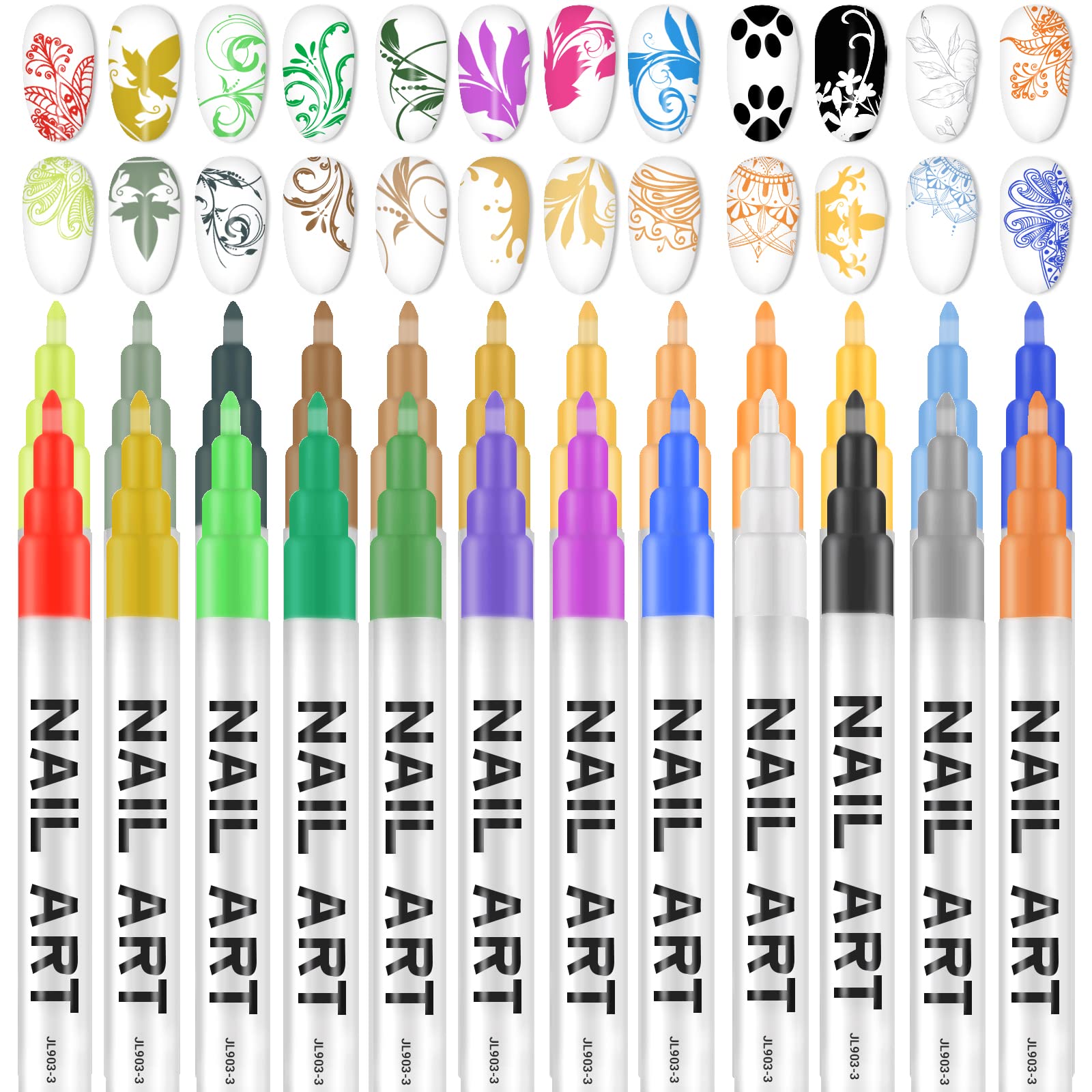 Easy Nail Art Graffiti Line Drawing Pen – VARNAIL