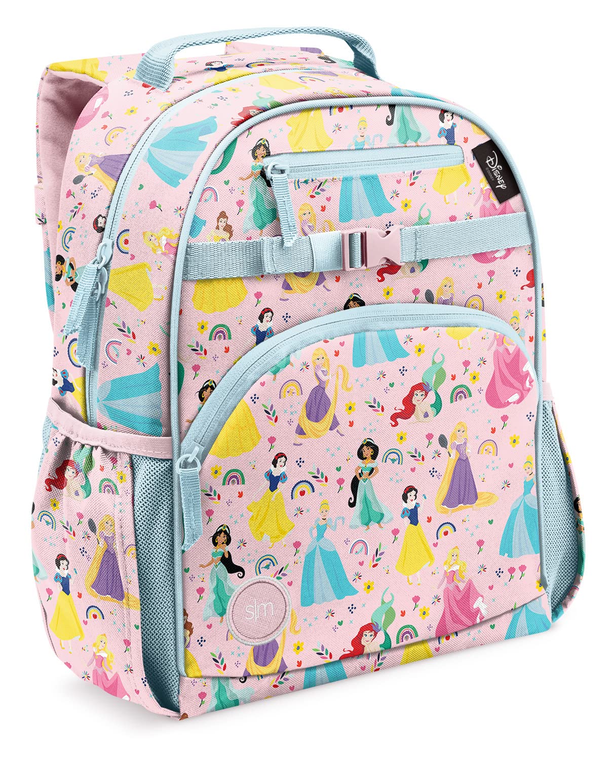 Simple Modern Disney Kids Backpack for School Boys Girls, Kindergarten  Elementary Toddler Backpack, Fletcher Collection, Kids - Medium (15  tall), Princess Rainbows Kids Medium