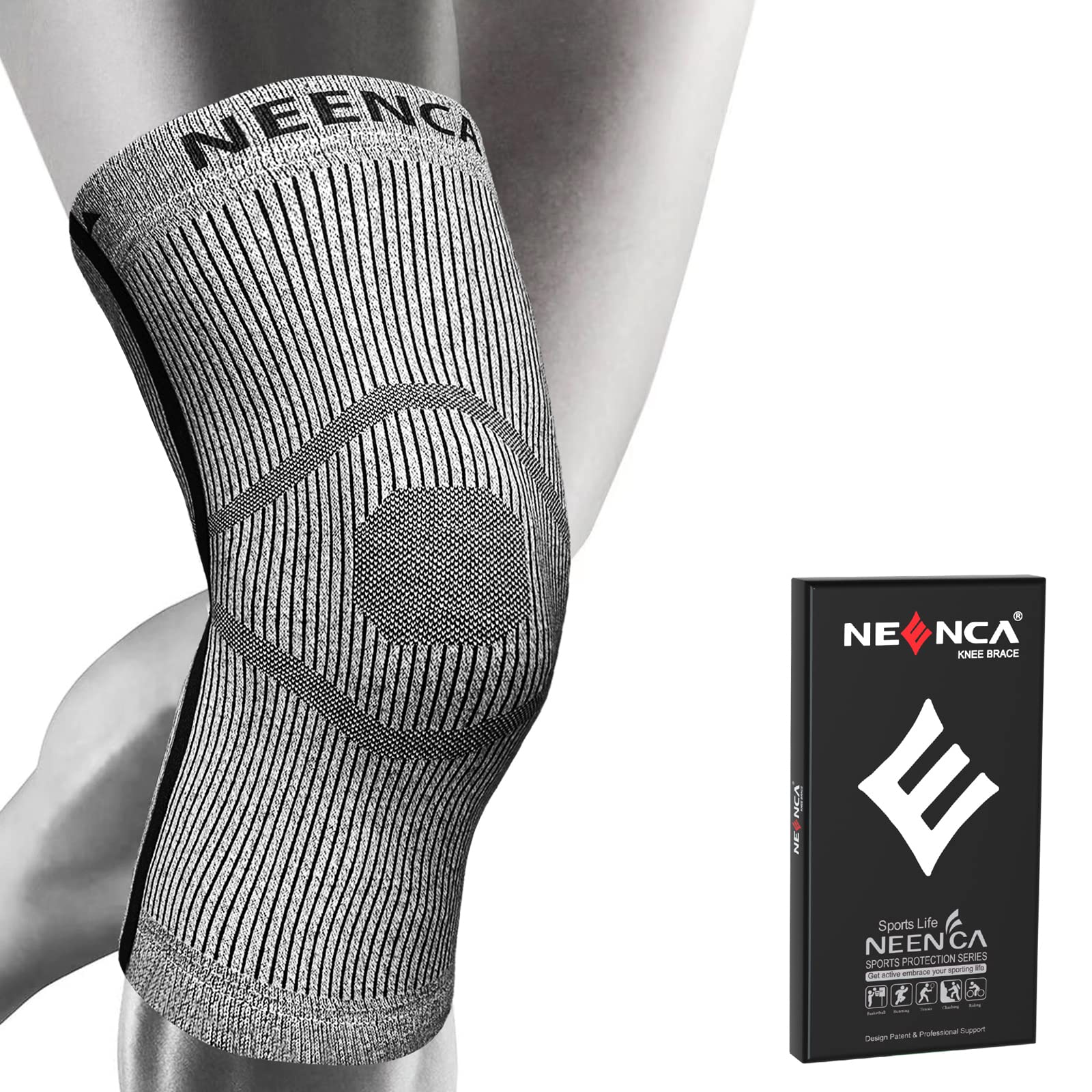 NEENCA Knee Braces for Knee Pain Women & Men Compression Knee