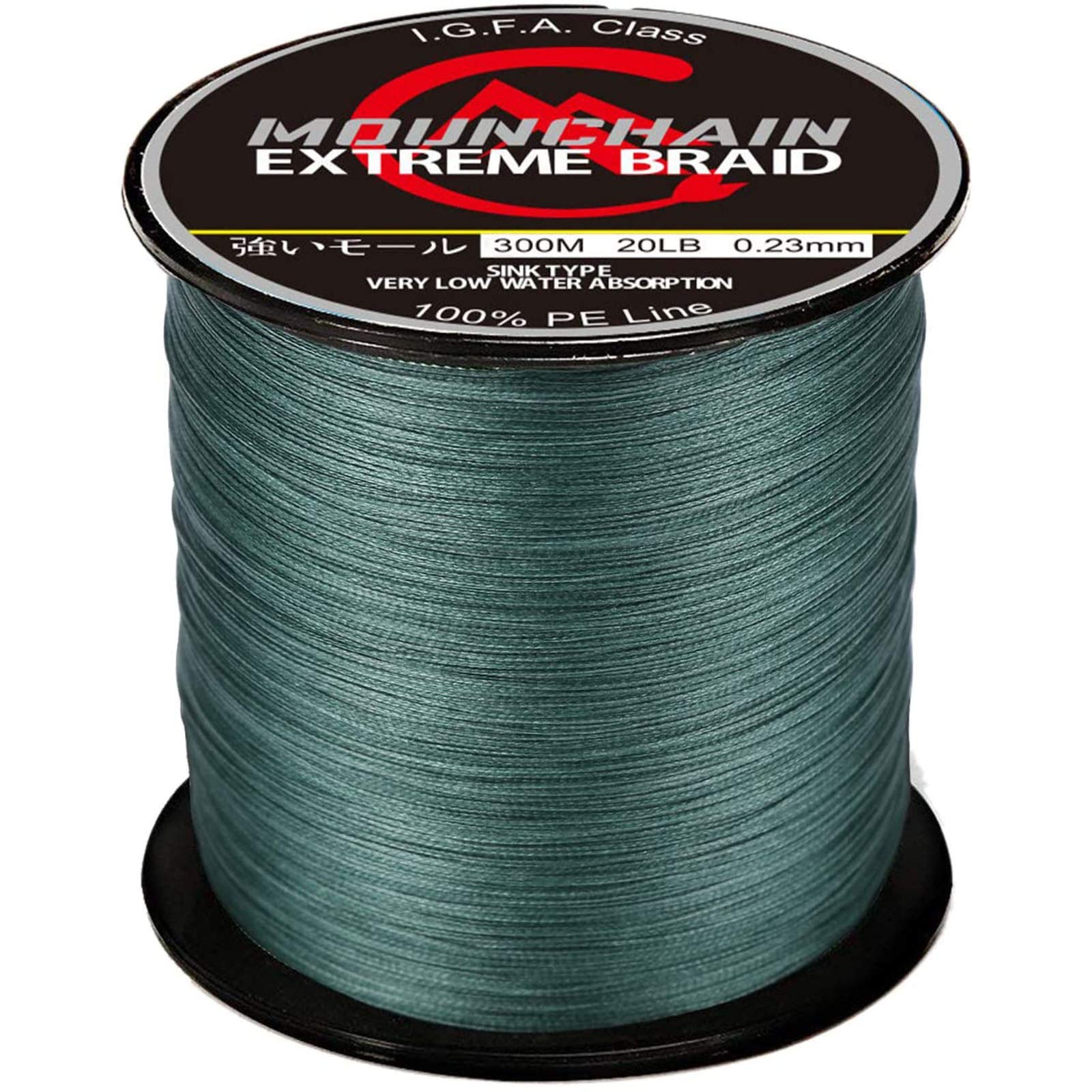 Super Strong Fishing Line - 500m/1640ft 4-Strand Multifilament PE Anti-abrasion  Braided Line for Smooth Long Casting, Available in 10-80 LB Options, braided  fishing line 