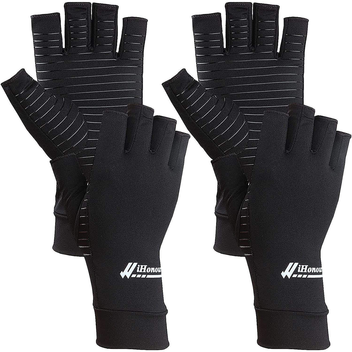 Copper Fit Hand Relief Compression Gloves