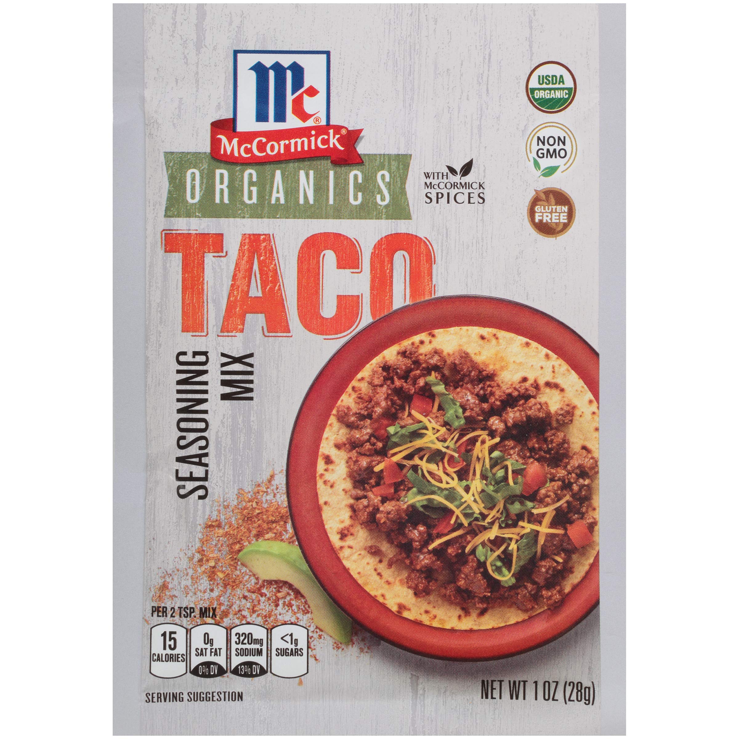 McCormick® 30% Less Sodium Taco Seasoning Mix