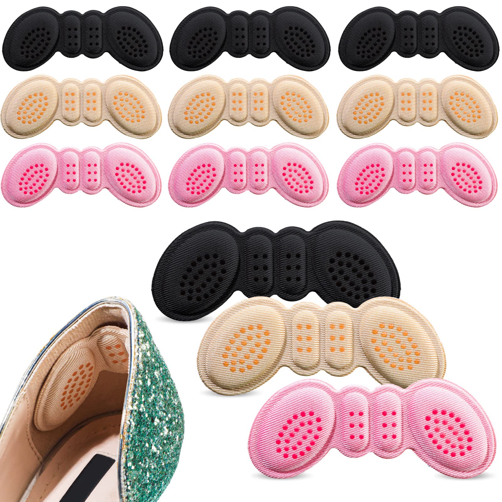 Heel Grip Pads Anti-slip For High Heels, Shoes, Loafers, Half Shoes, Shoe  Insoles To Adjust Shoe Size For Women | SHEIN USA