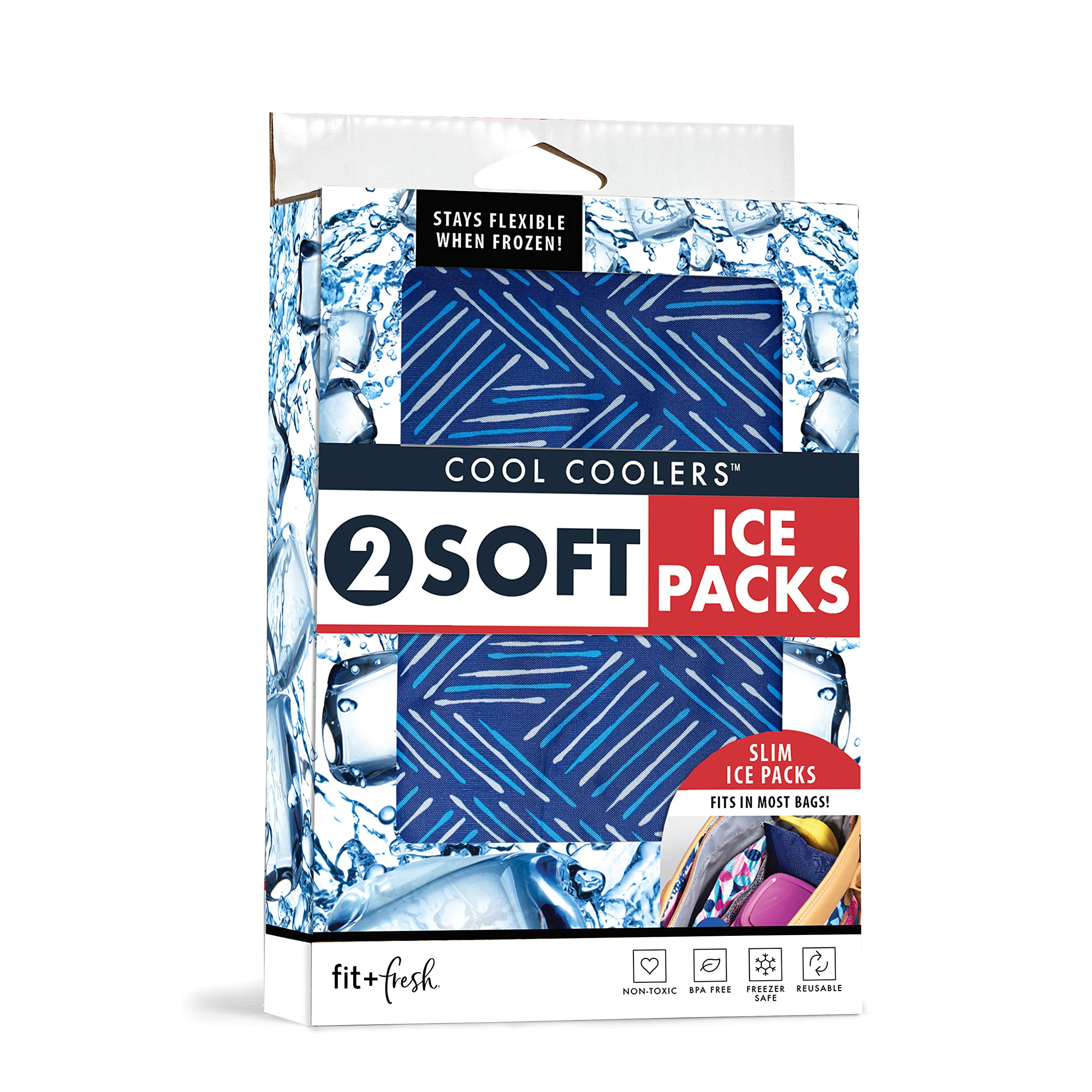 Fit + Fresh Cool Coolers Ice Packs