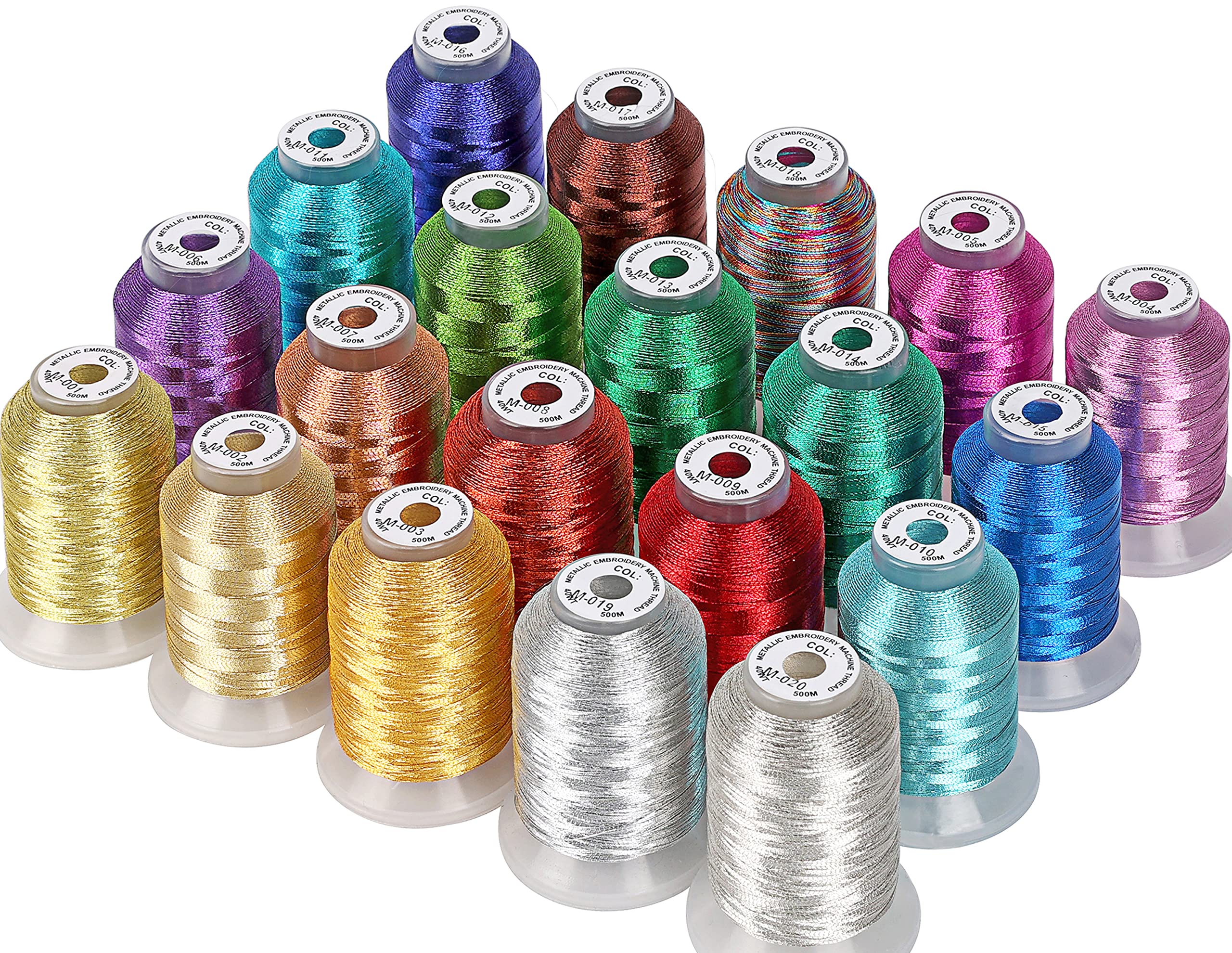 New brothread 80 Spools Polyester Embroidery Machine Thread Kit