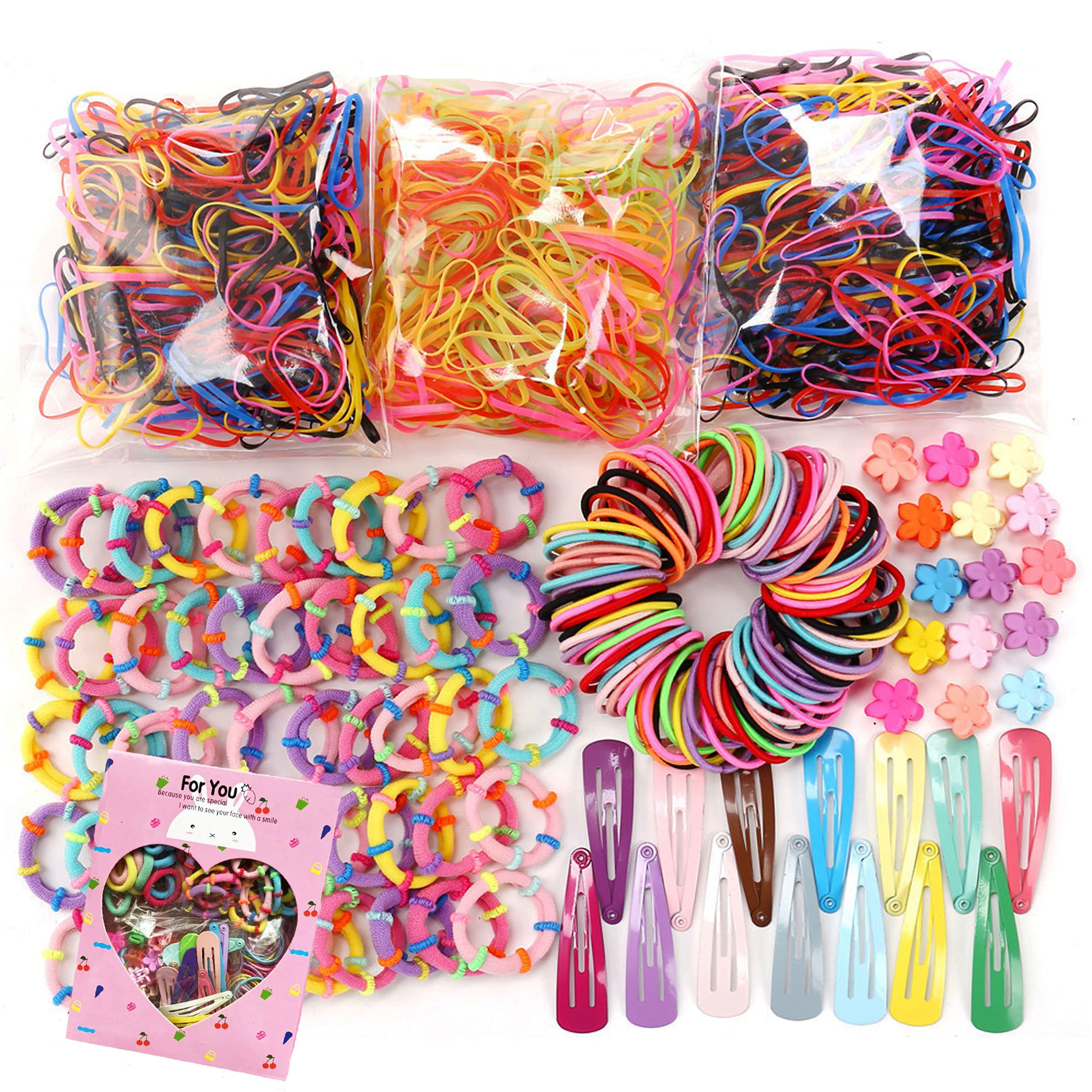 Mini Rubber Bands - Transparent 100pcs 