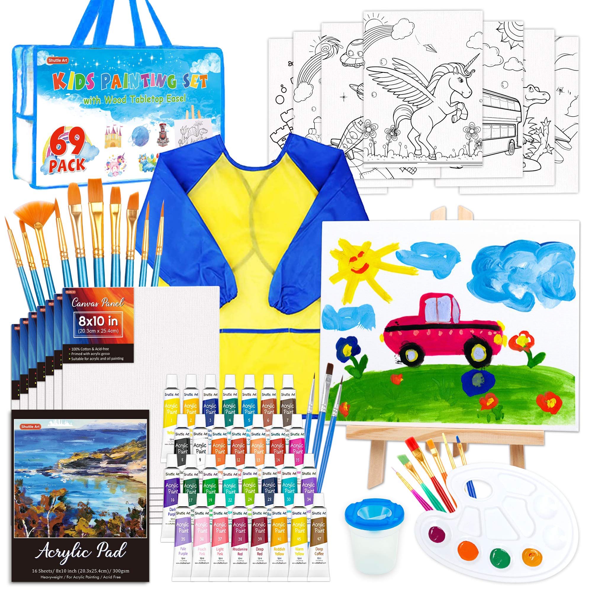 Art Supplies Painting Coloring Set Craft Kids' Drawing Kits Set De Arte  Profesional For Adults Artists Beginners Girls Boys - Buy Set De Arte