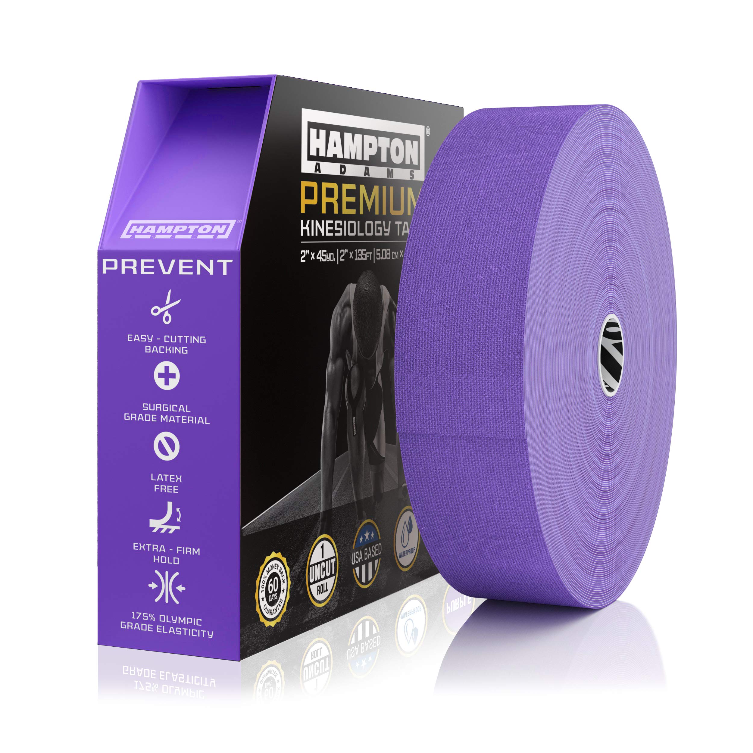 135 Feet) Bulk Kinesiology Tape Waterproof Roll Sports Therapy