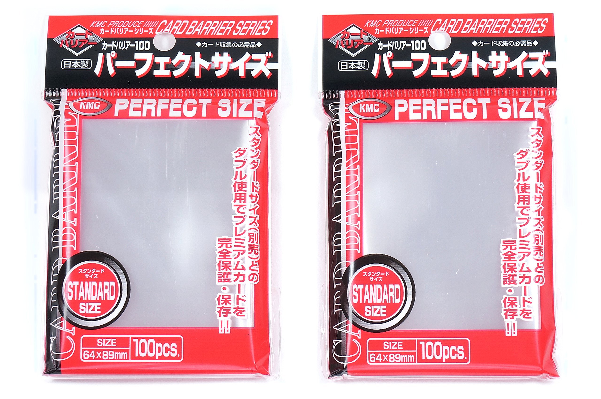Perfect Fit Sleeves KMC Perfect Fit Size Card Barrier 30 Pcs Set Soft Sleeves Standard 64x89 Mm 4521086000273 Mtg Card Sleeves