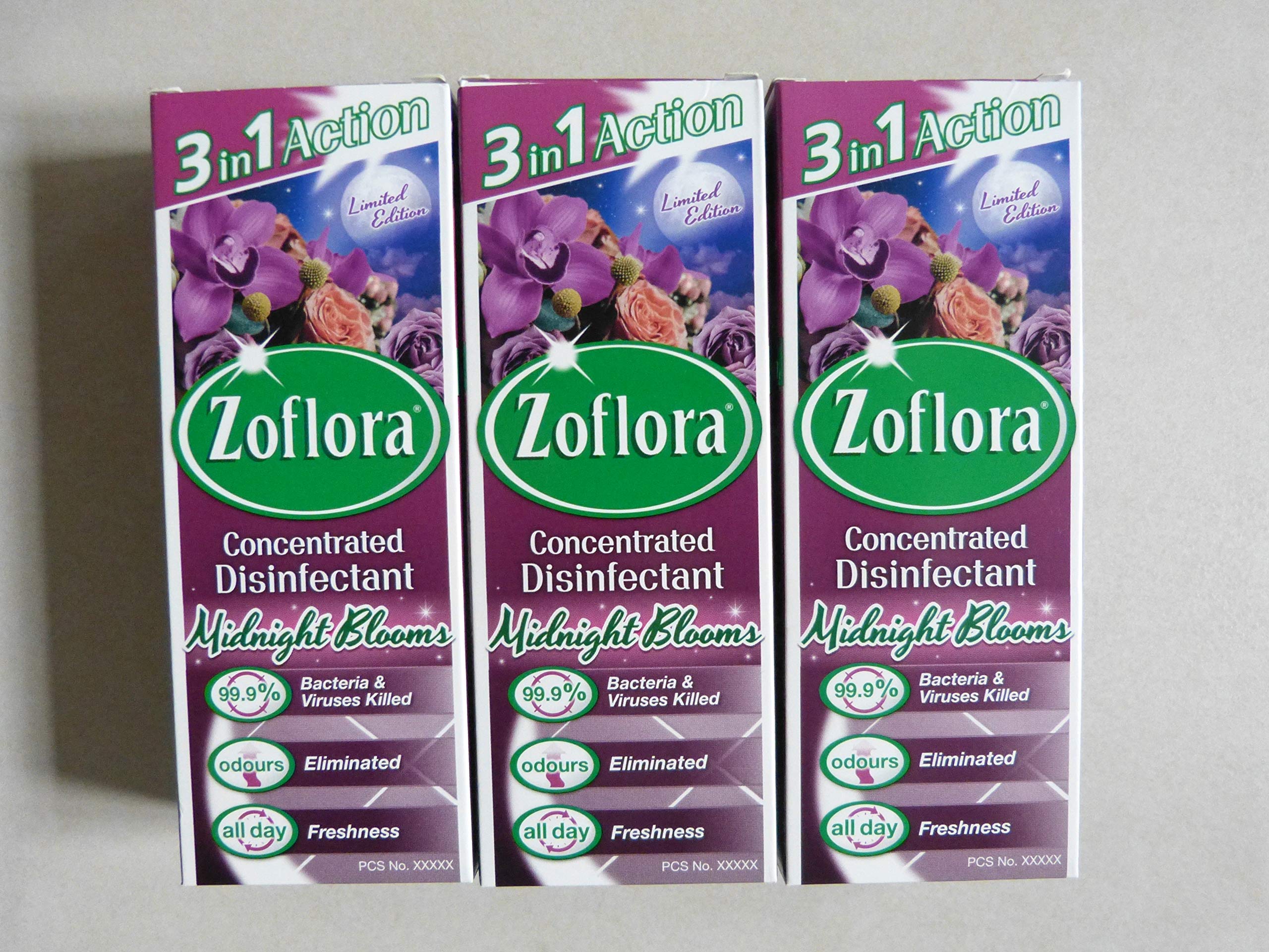 Zoflora Midnight Blooms Trio 3 x 120ml