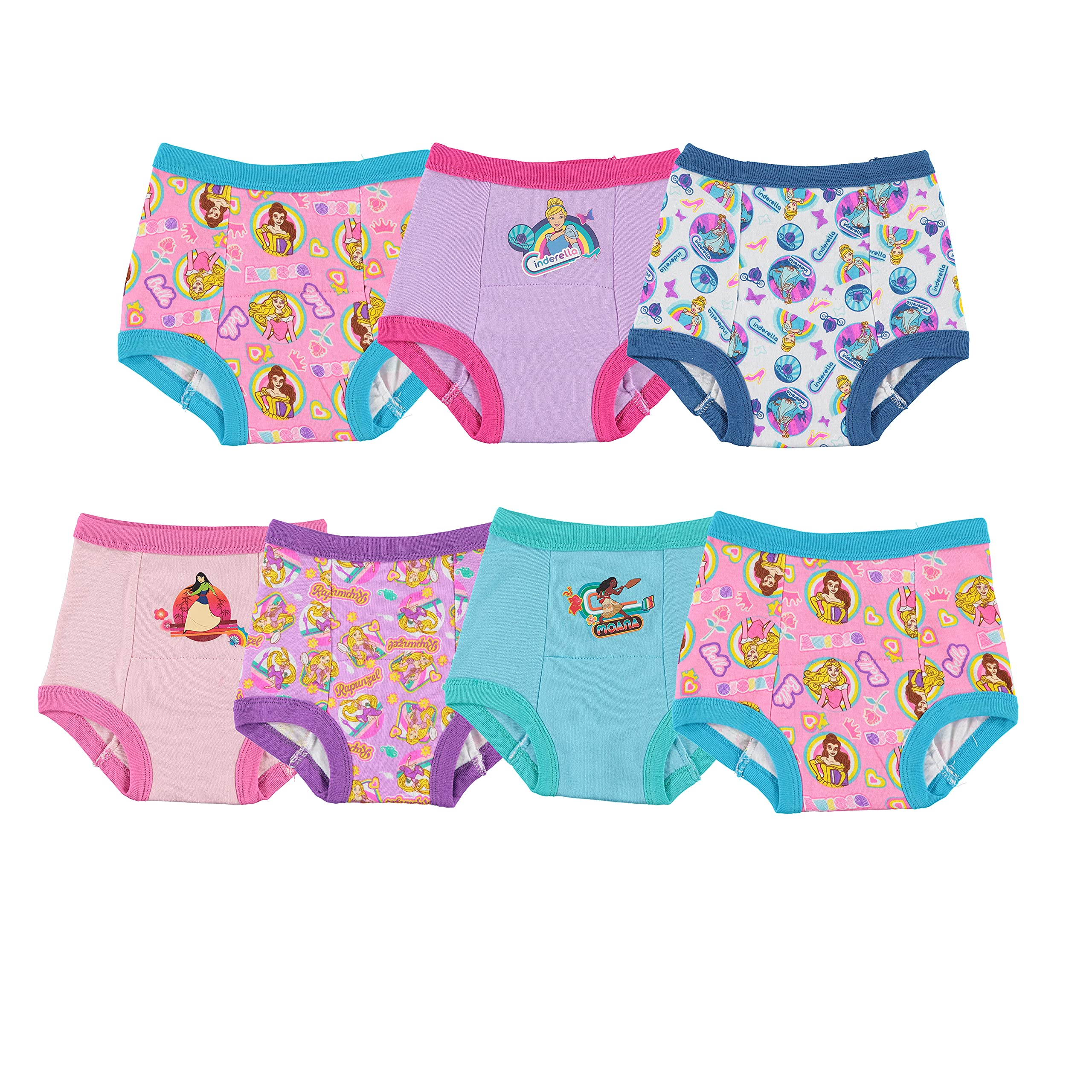 Disney Moana Briefs Underwear Toddler Girls Panties 