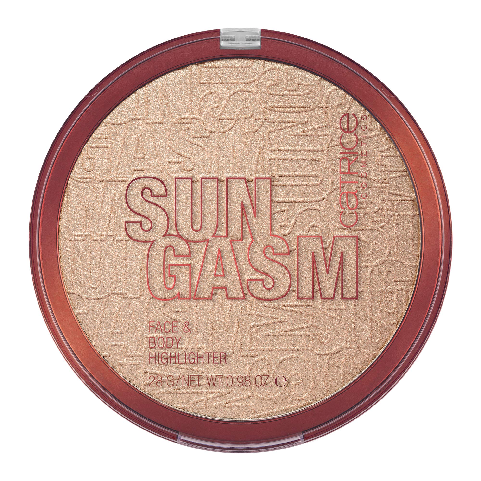 Catrice | SUNGASM Face & Body Highlighter | Jumbo Sized, Silky Soft Powder  With Light Reflecting