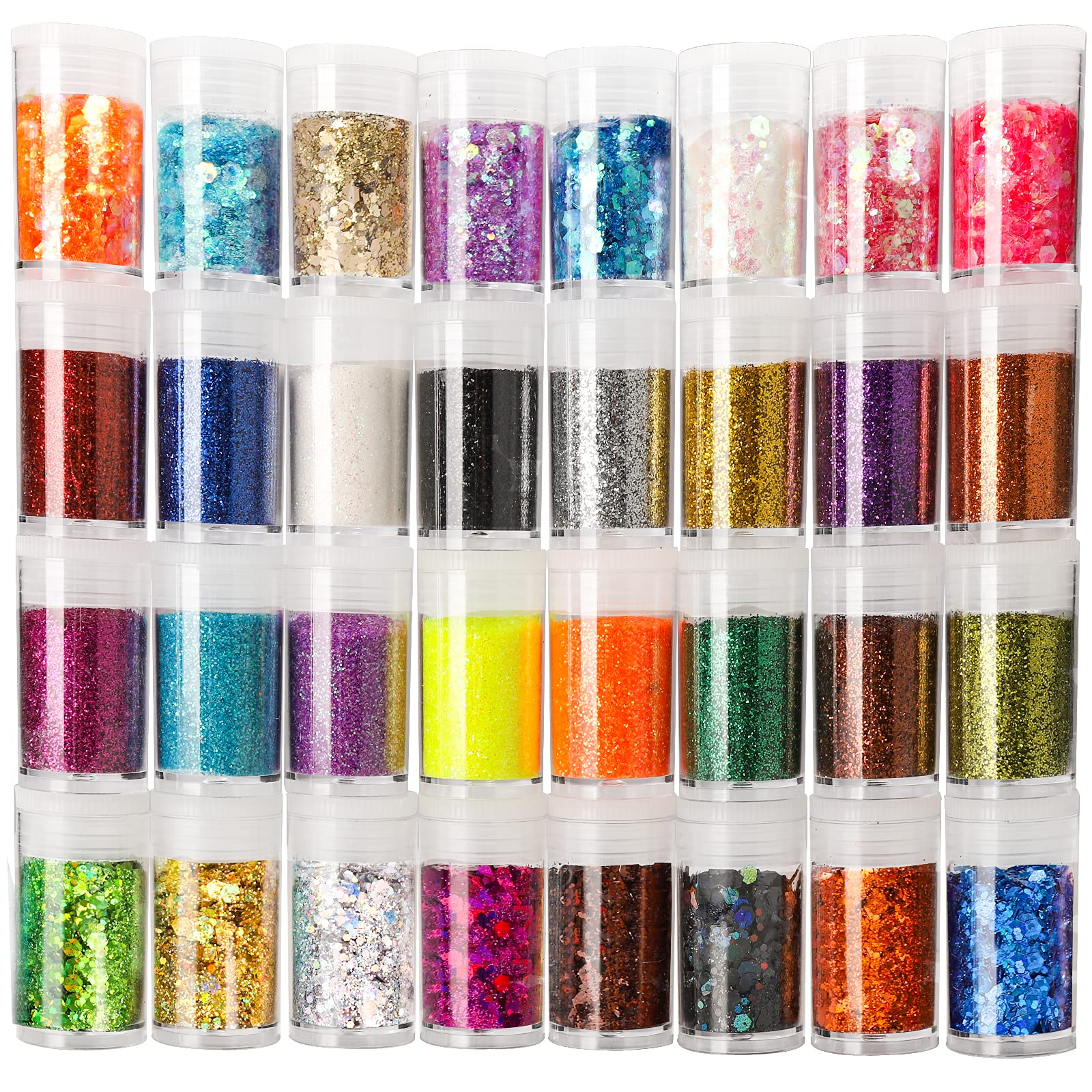 Slime Supplies Glitter Powder Sequins for Slime,Arts Crafts Extra Solvent  Resistant Glitter Powder Shakers,Bulk Acrylic Polyeste - AliExpress