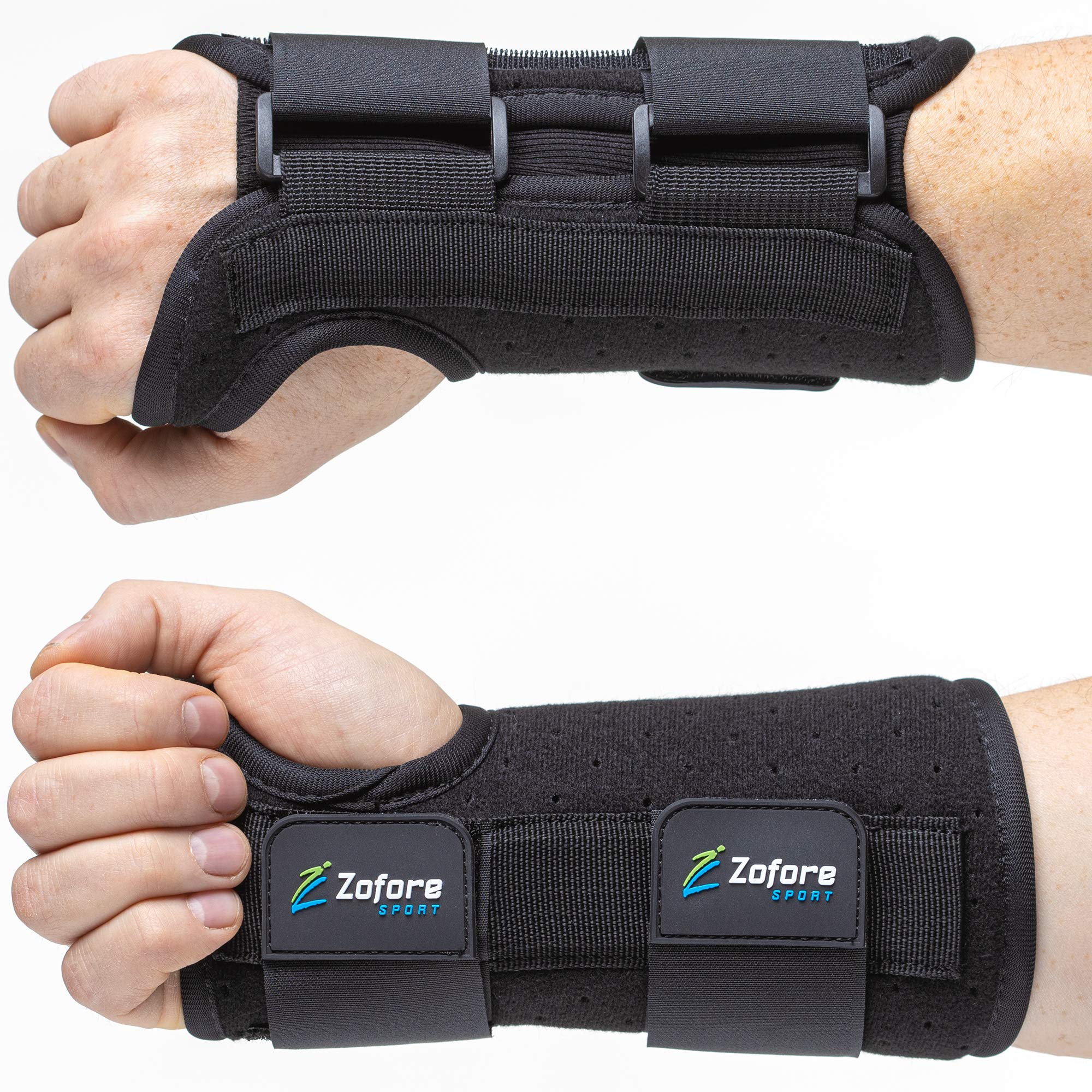 Carpal Tunnel Wrist Brace Night Support and Metal Splint Stabilizer Single  - Helps Relieve Tendinitis Arthritis Carpal Tunnel Syndrome Pain - Reduces  Recovery Time for Men Women - Right Wrist Brace (L/XL)