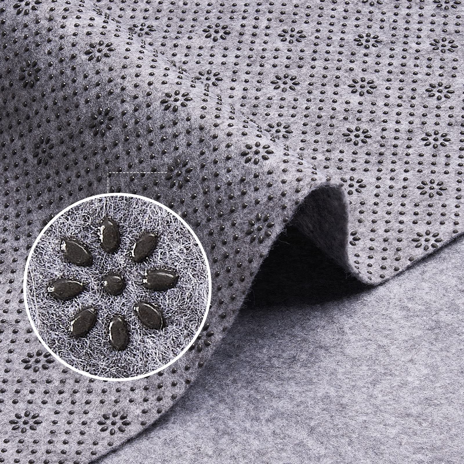 100% Polyester Anti Slip Felt Nonslip Carpet Underlay Fabric
