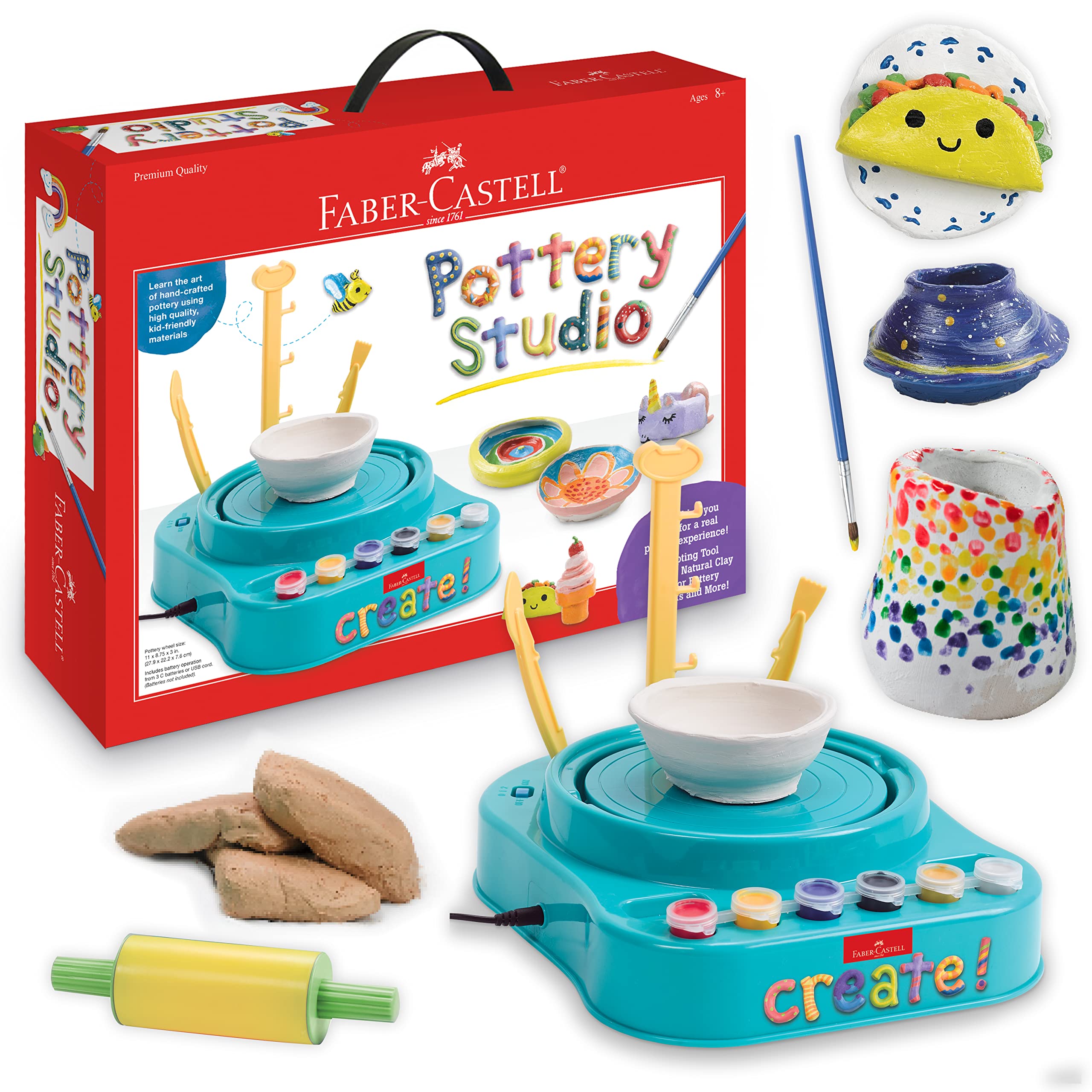Easy N' Fun Pottery Wheel Craft Kit