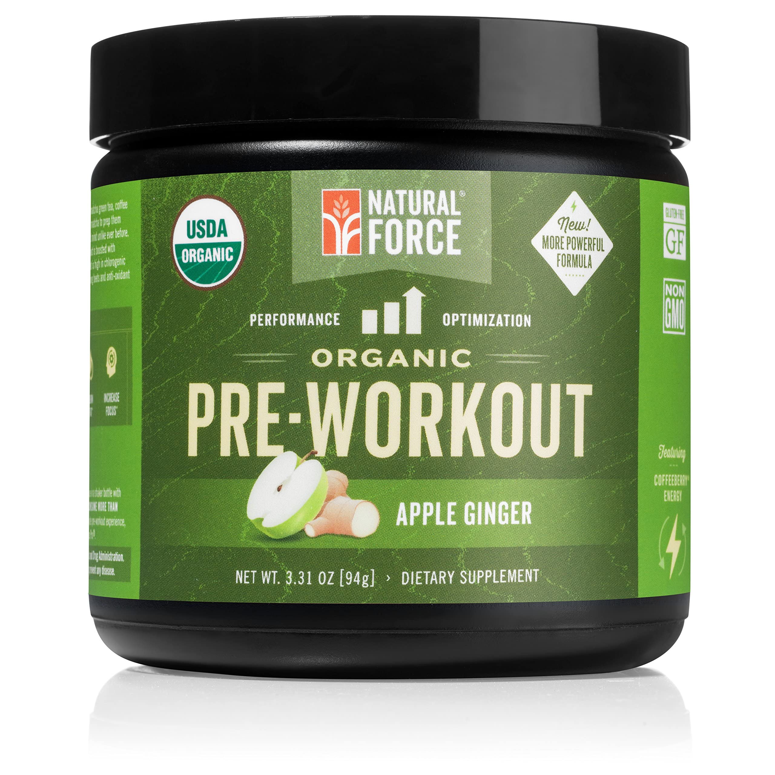 OptiForce Pre Workout - Clean Preworkout, Natural Energy Boost