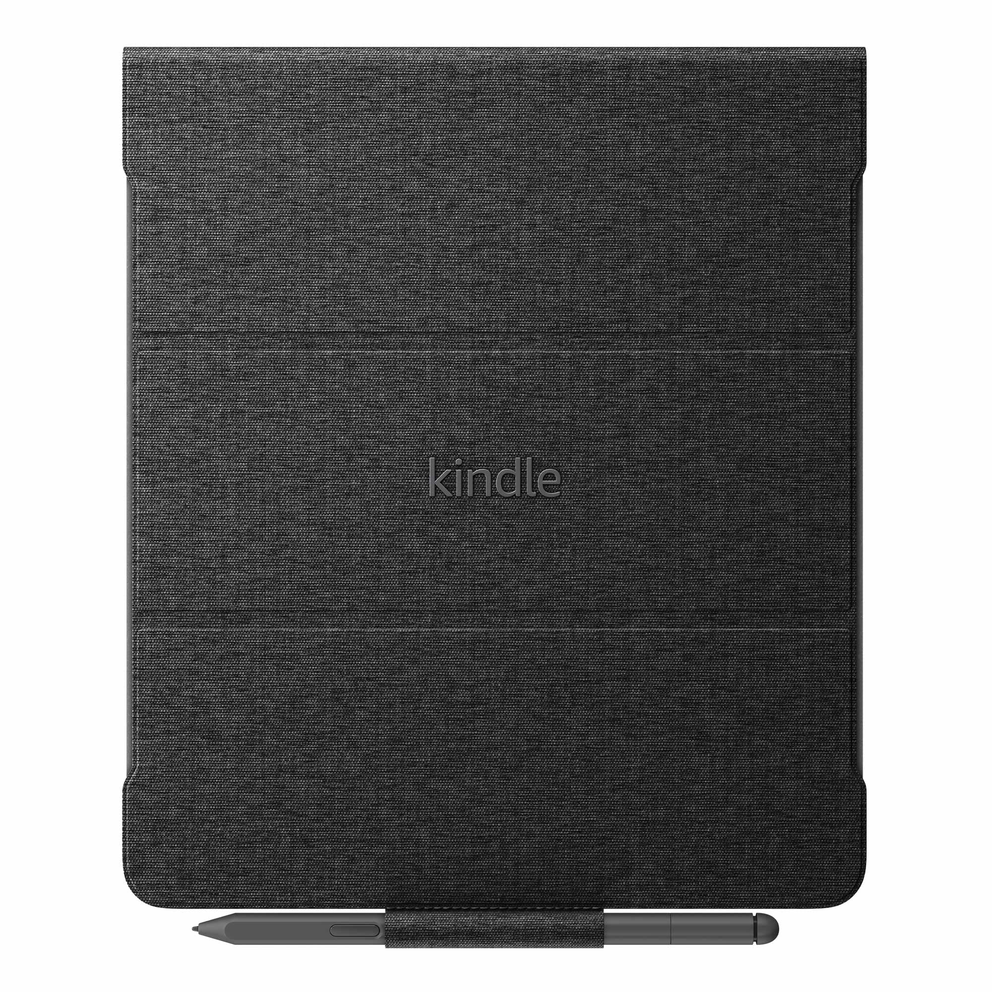 Kindle Scribe Fabric Folio Cover with Magnetic Attach (only fits Kindle  Scribe) - Black