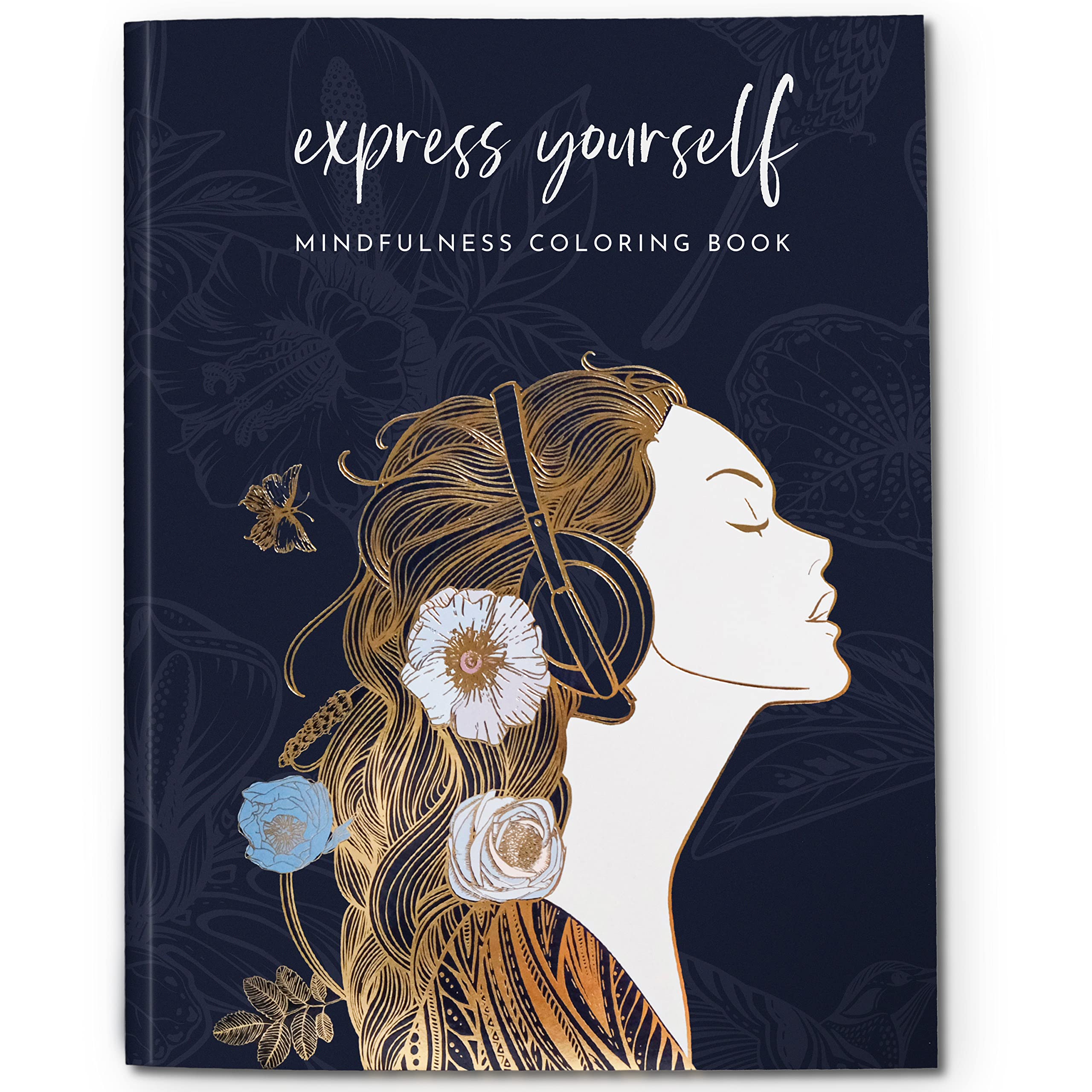 Adult Coloring Book for Women - Mindfulness Coloring Book with Personal  Growth Prompts - Stress Relief Coloring Book for Adults, Coloring Books for  Adults Relaxation, Anxiety Color Book for Adults Express Yourself
