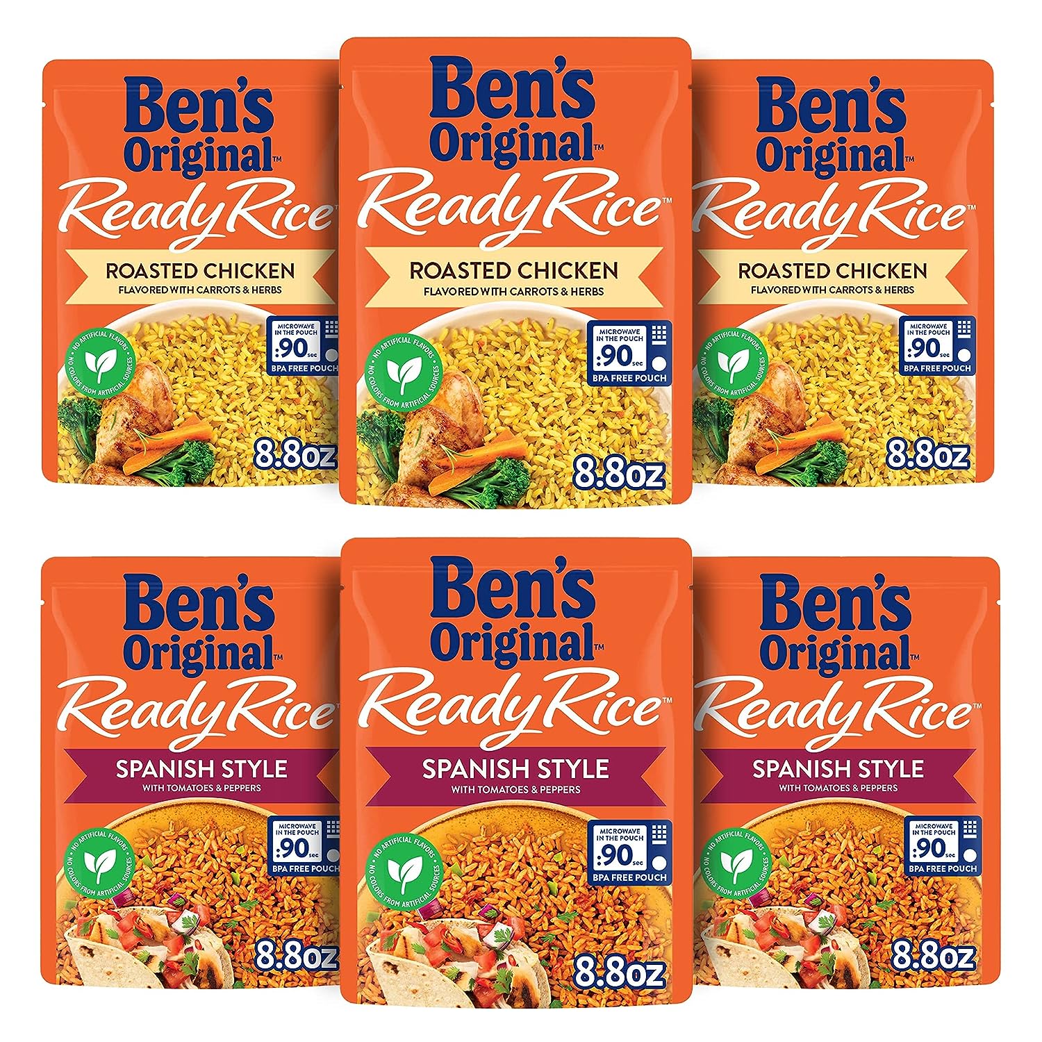 Ben's Original Ready Rice Long Grain & Wild Rice Microwavable Pouch - 8.8oz  : Target