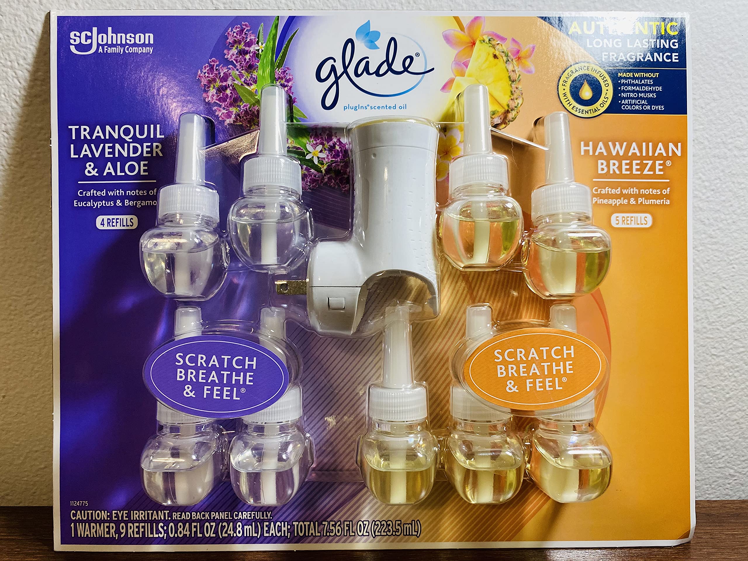 Glade PlugIns Tranquil Lavender & Aloe Scented Oil Refills - Shop