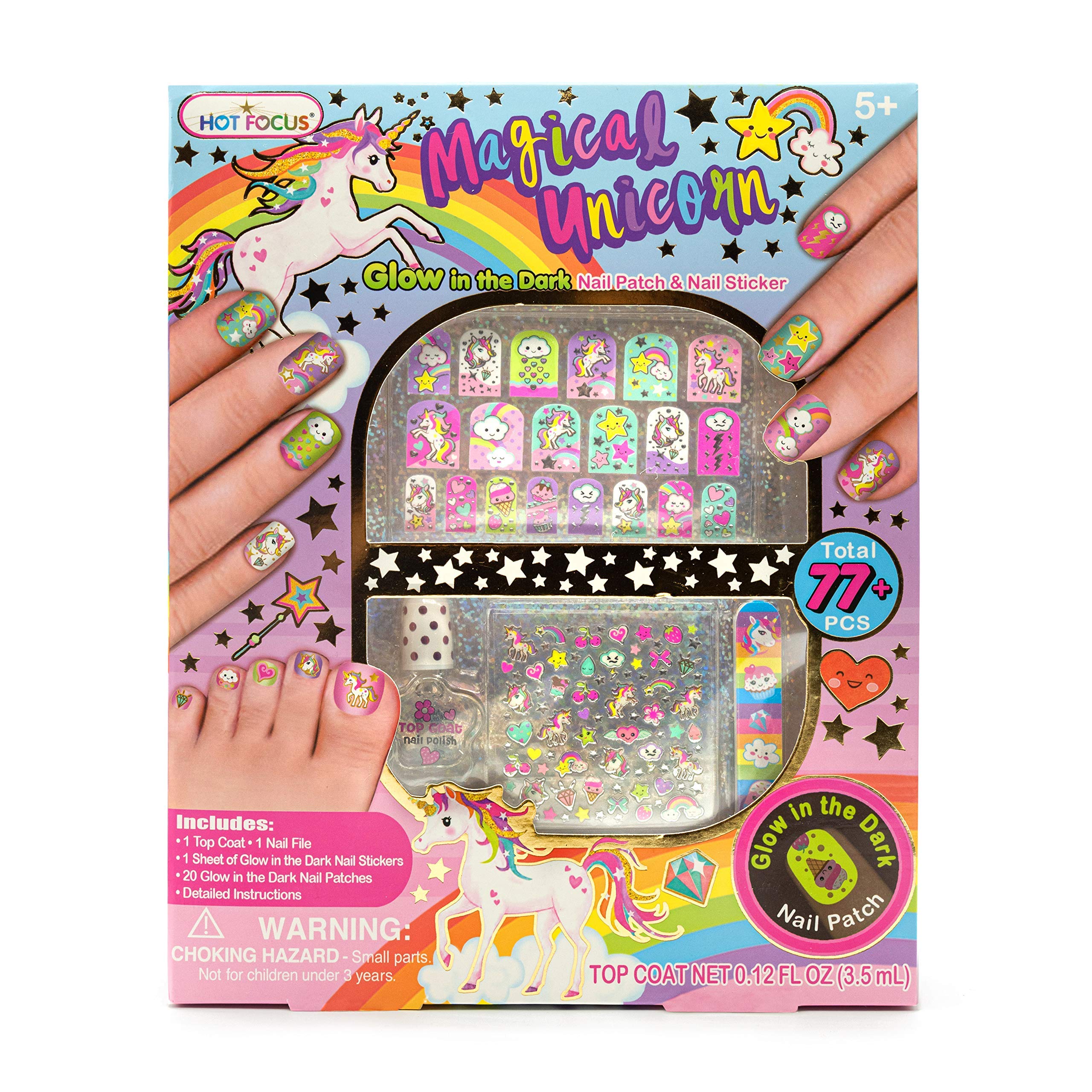 Nail Kit for Girls Ages 7-12 FunKidz Peelable Nail Art Set with Nail Polish  Pens Glitter Sticky Temporary Nail Decoration Makeup Kit for Teens Party