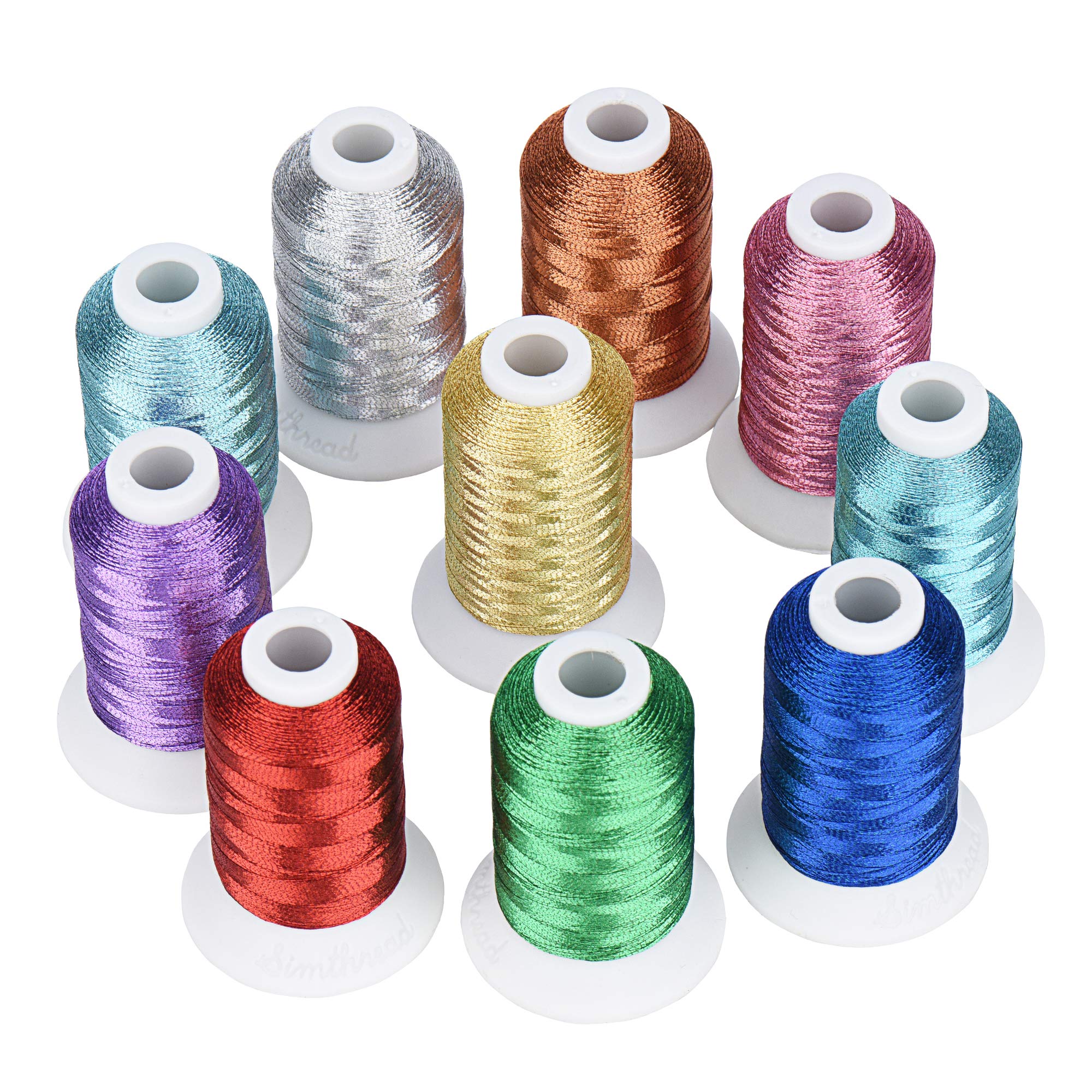 Simthread 25pcs Assorted Colors Size A Class 15 (SA156) 60WT