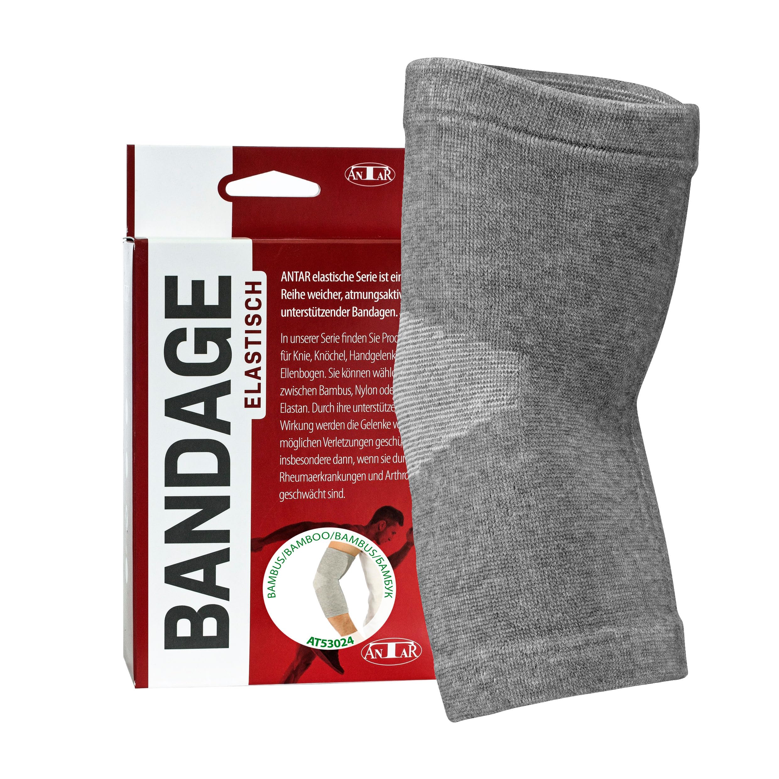 Antar Medizin Antar AT53024 M bamboo fiber elbow bandage medium Black 40 g M 2326 cm