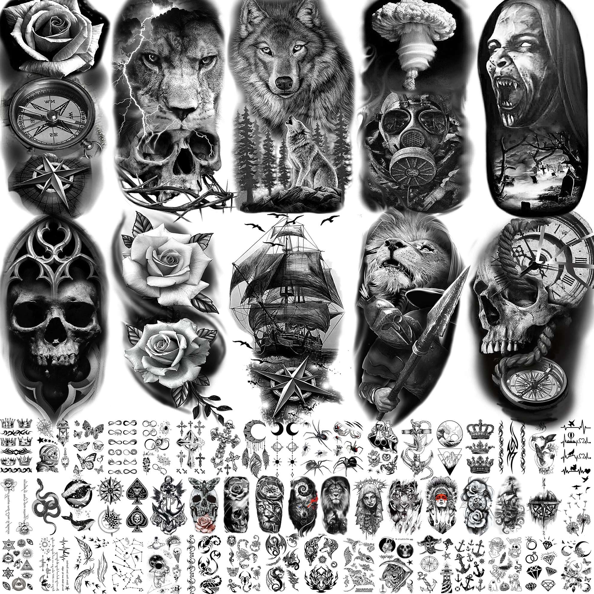 Pin by CzarnooBroody on Tattoo /Darkness | Zombie girl tattoos, Vampire  tattoo, Skull girl tattoo