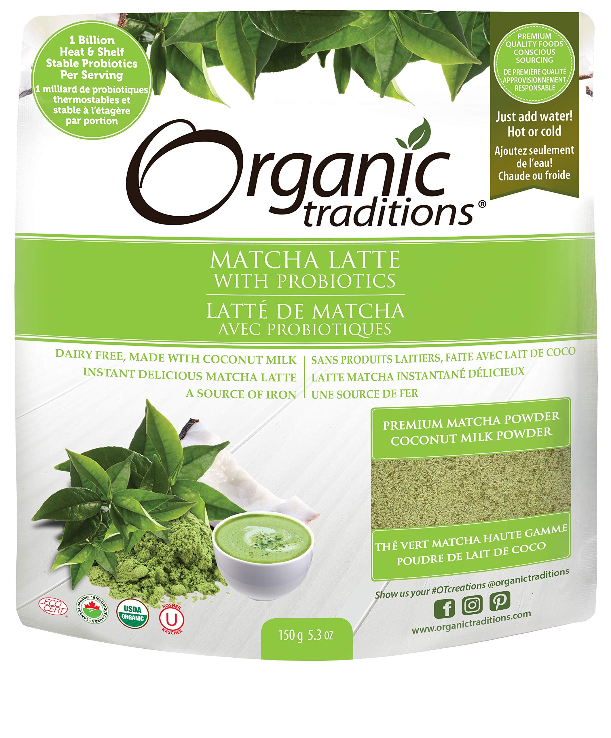 Matcha latte au lait de coco - Healthy Alie