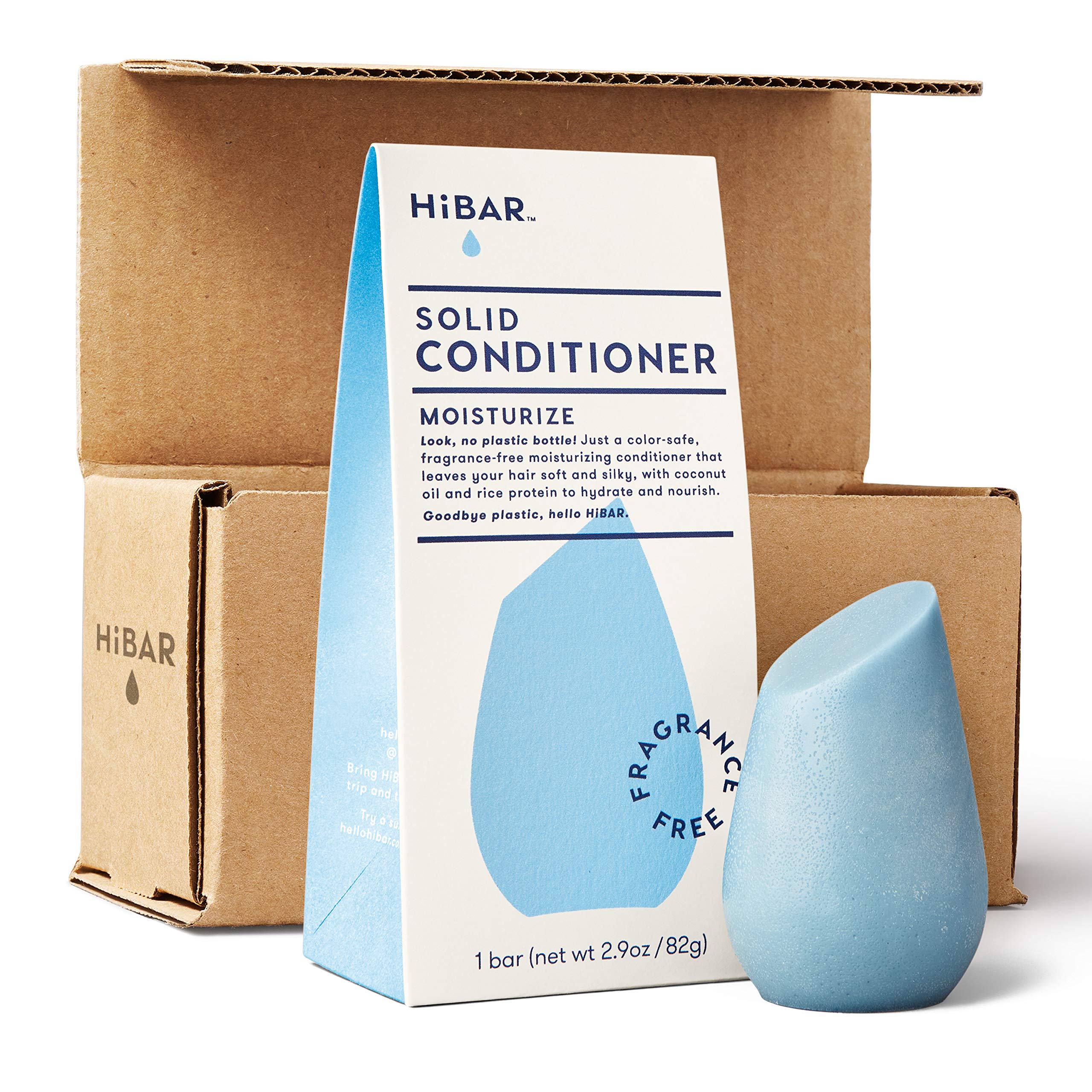 HiBAR Conditioner Bar, All Natural Hair Care, Plastic Free, Made with Eco  Friendly Ingredients, Travel Size,