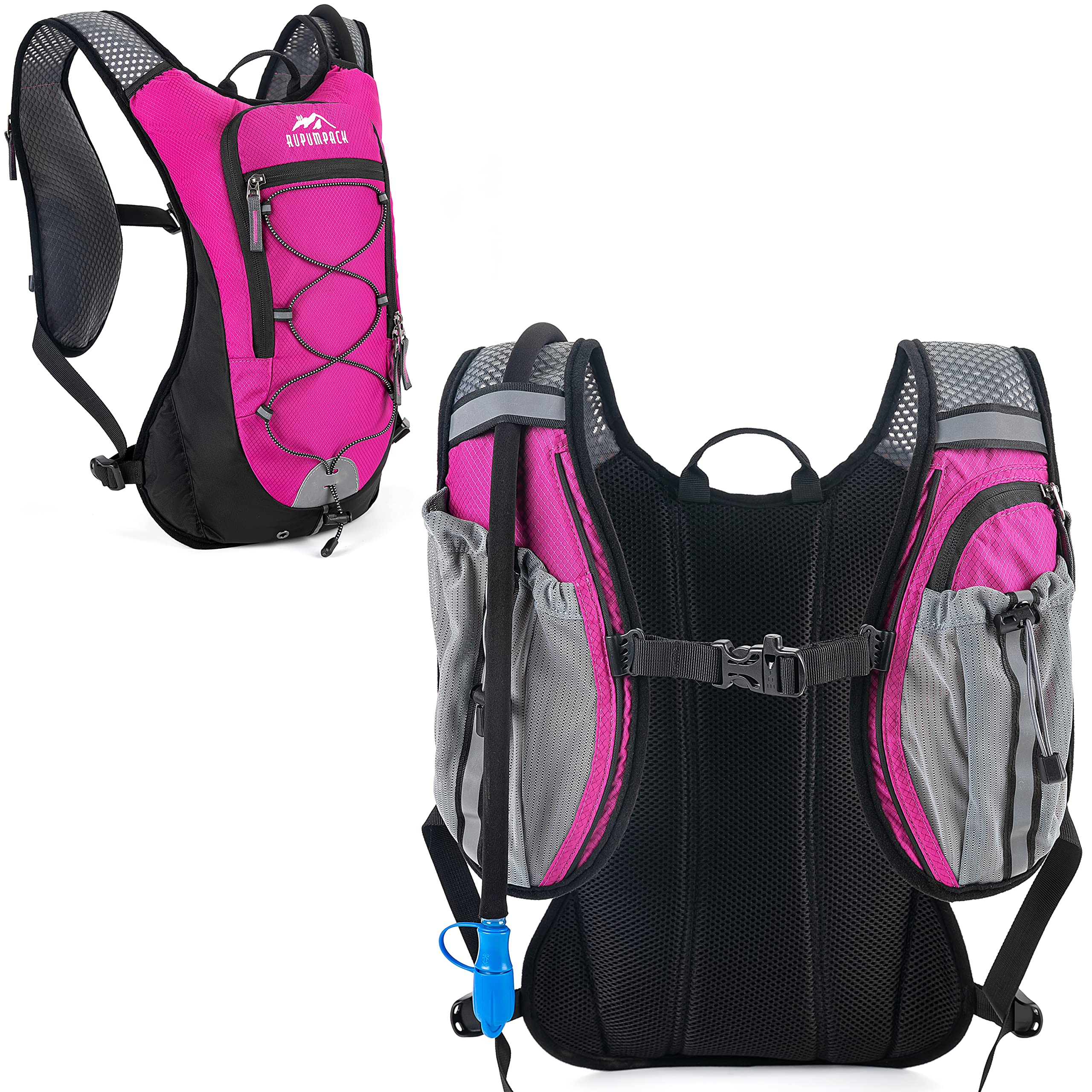 Fly Fishing Backpack Vest Pack for with Water Bladder, Adjustable