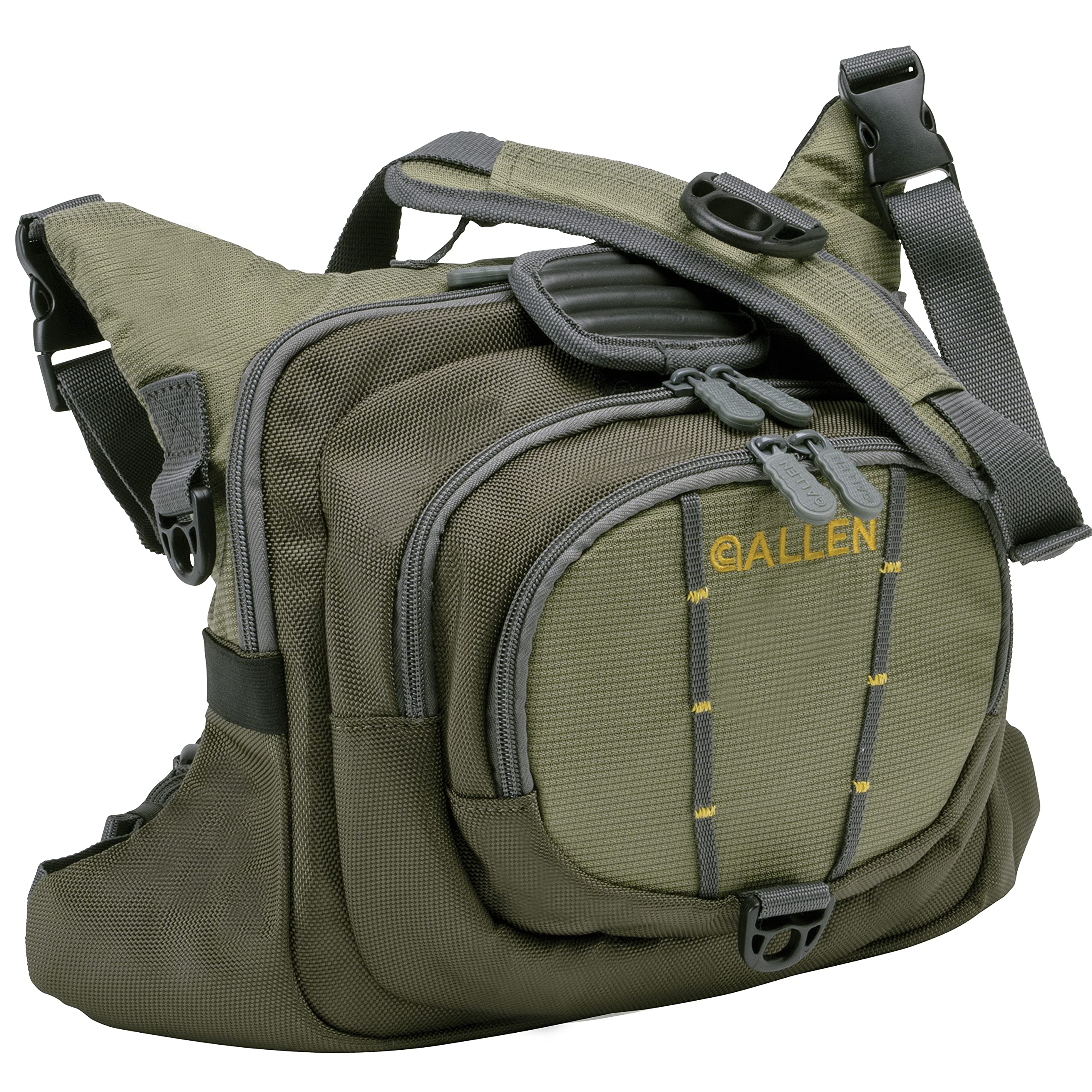 Allen Company Bear Creek Micro Fly Fishing Chest Pack, Fits up to 4 Tackle/ Fly Boxes