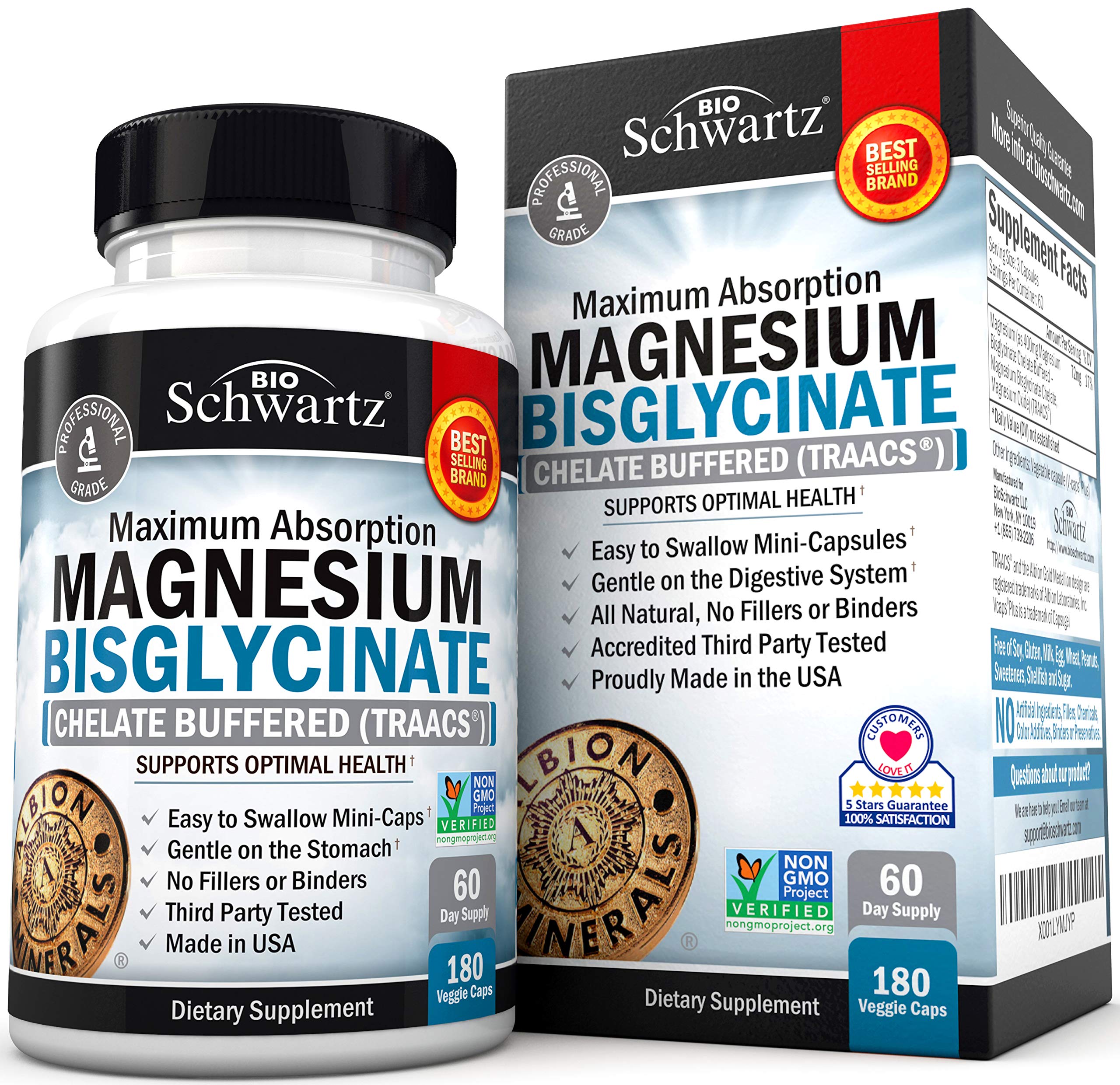 Bisglicinato de Magnesio 120 Vegancaps de Life Pro – Farmacia Avenida de  América
