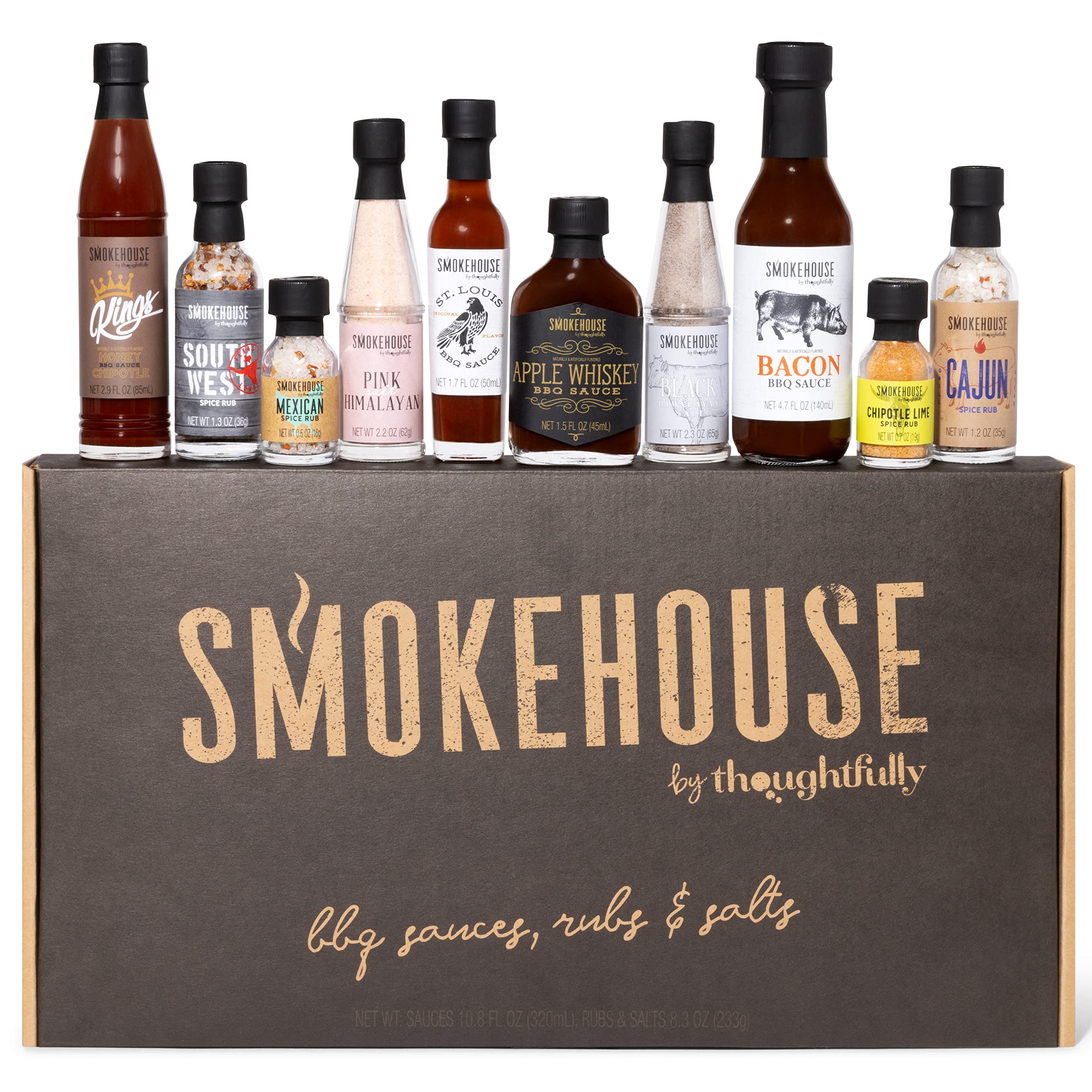 Smokehouse by Thoughtfully Ultimate Grilling Spice Set, Grill Seasoning Gift Set